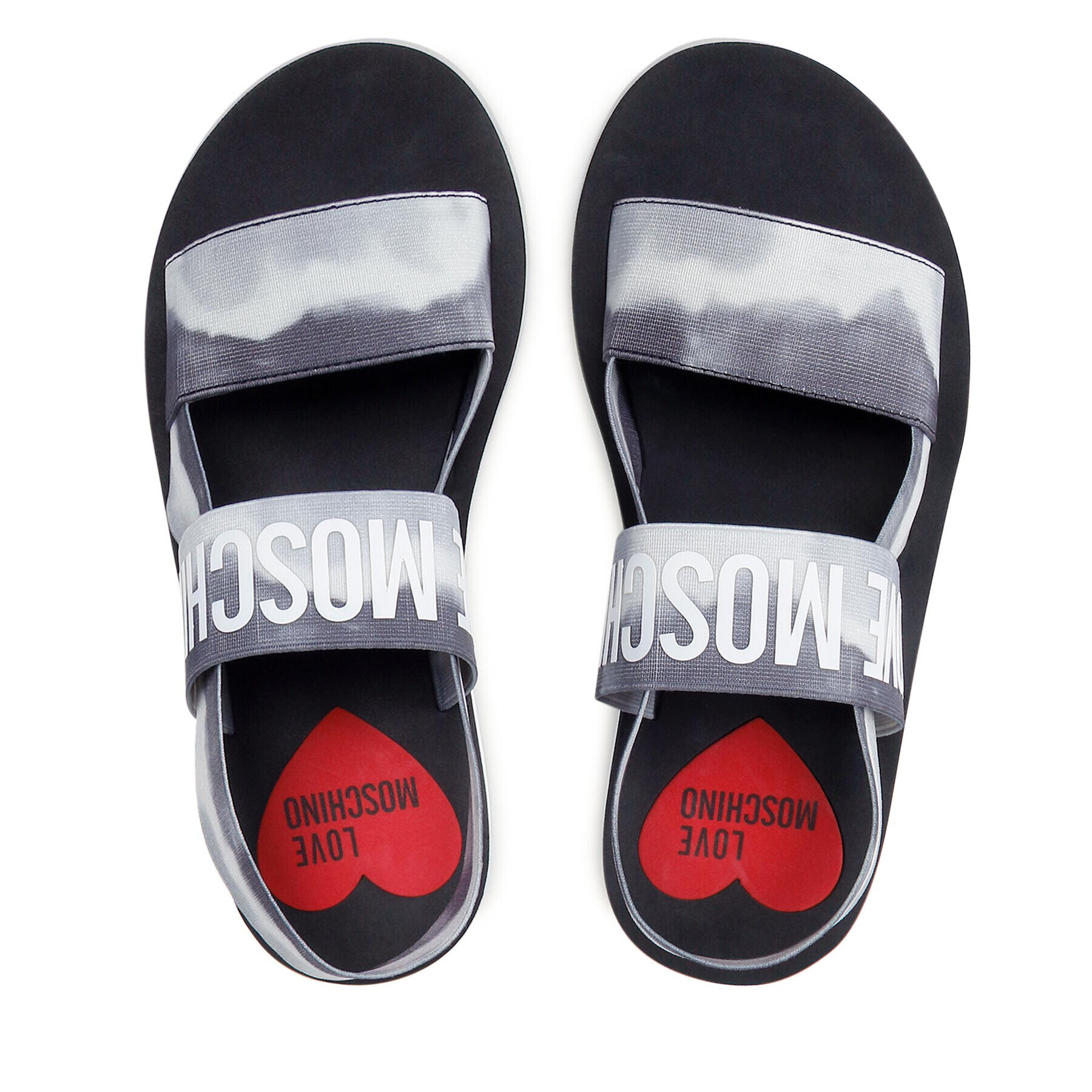 LOVE MOSCHINO Сандали JA16033G0EJN500A Сив - Pepit.bg