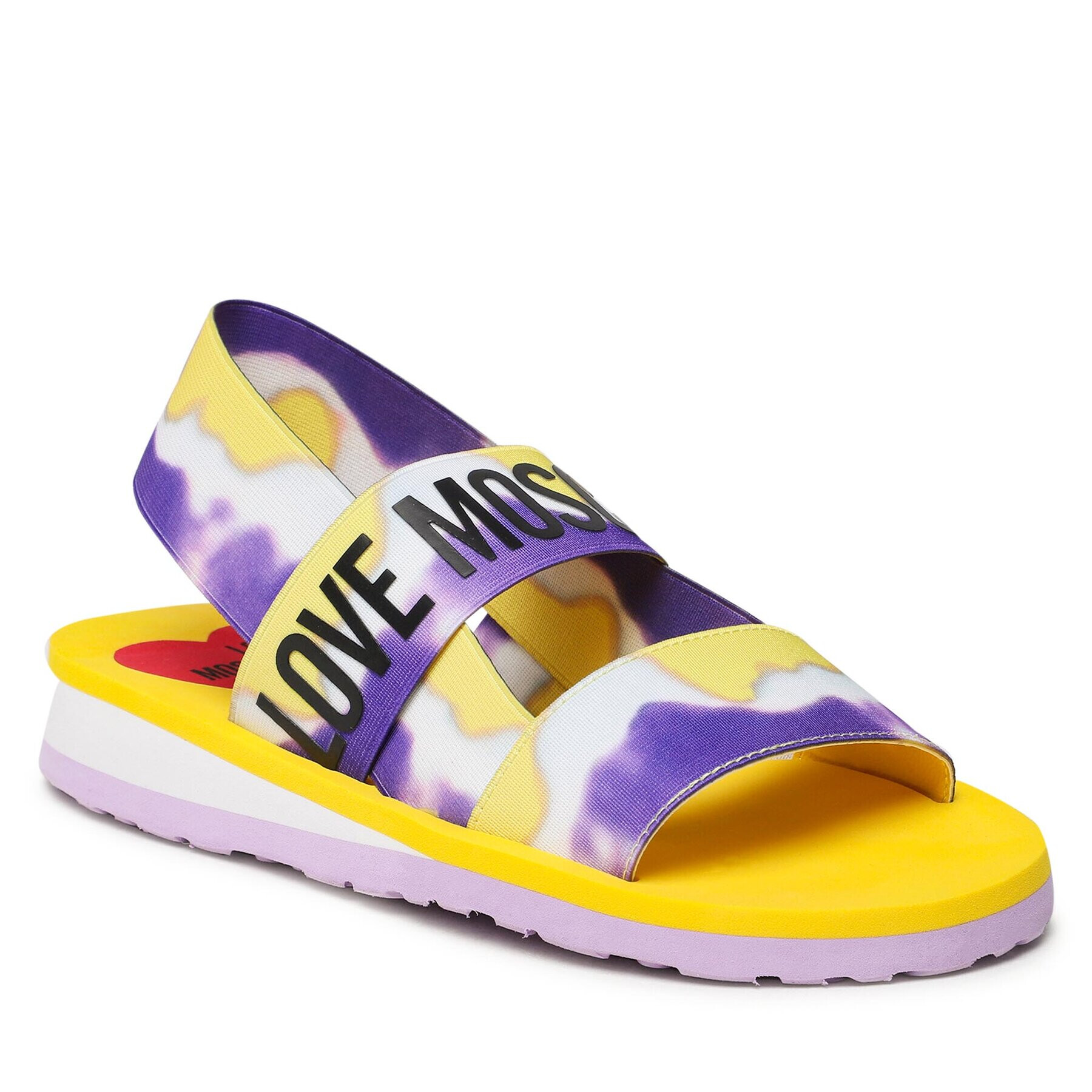 LOVE MOSCHINO Сандали JA16033G0GJN565A Жълт - Pepit.bg