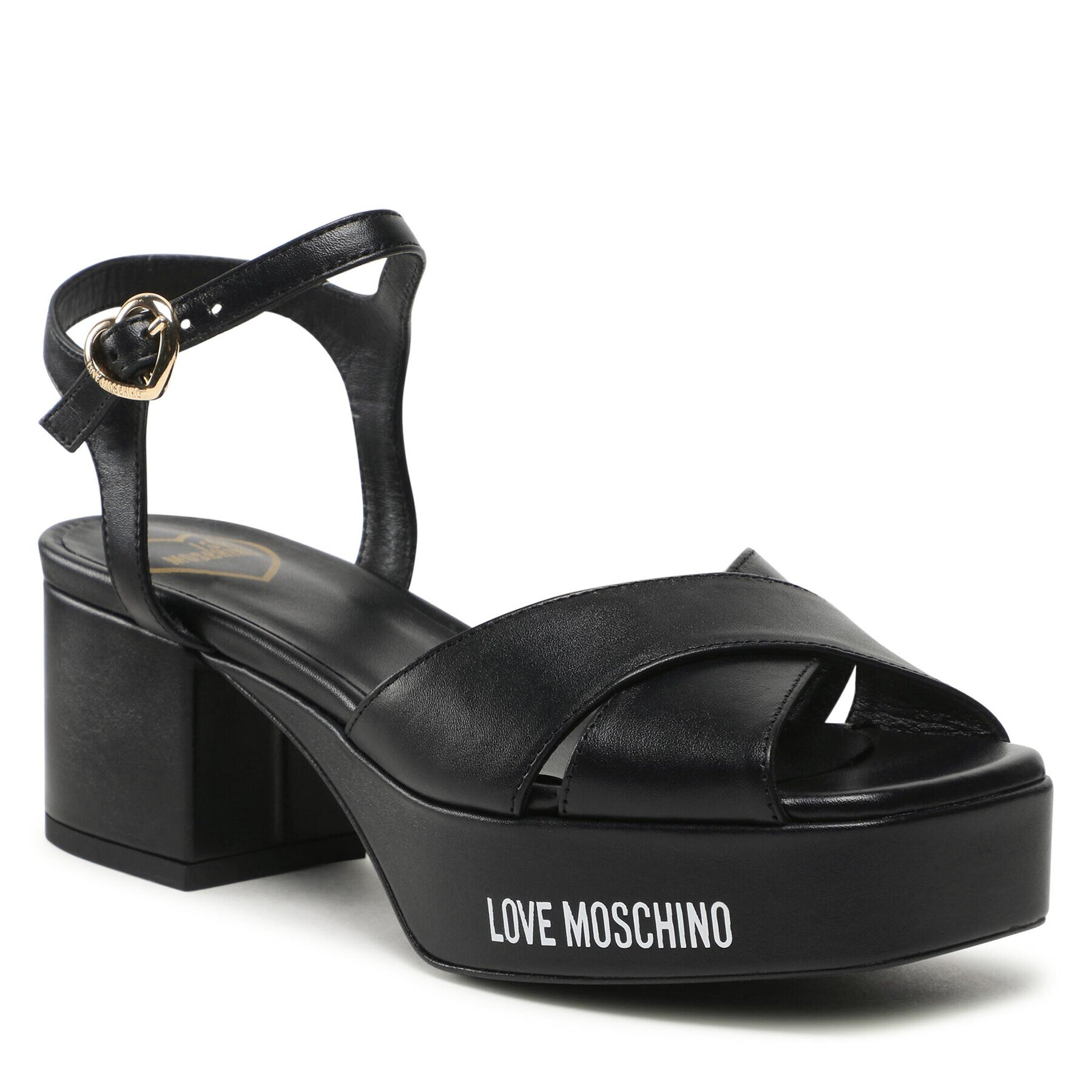 LOVE MOSCHINO Сандали JA16085G1GIE0000 Черен - Pepit.bg