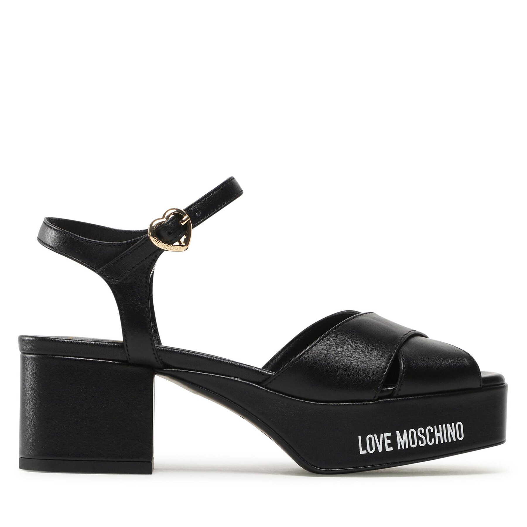 LOVE MOSCHINO Сандали JA16085G1GIE0000 Черен - Pepit.bg