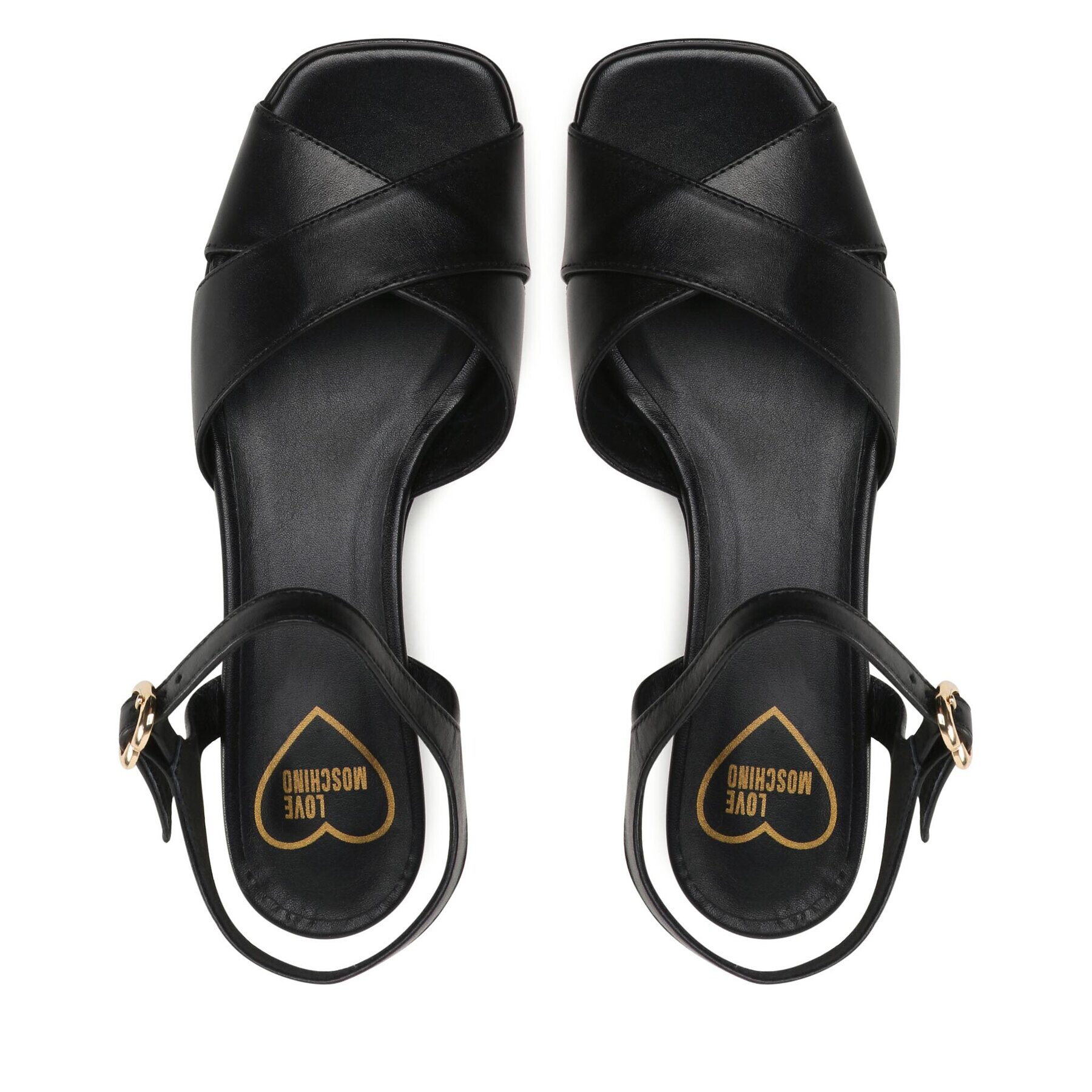 LOVE MOSCHINO Сандали JA16085G1GIE0000 Черен - Pepit.bg