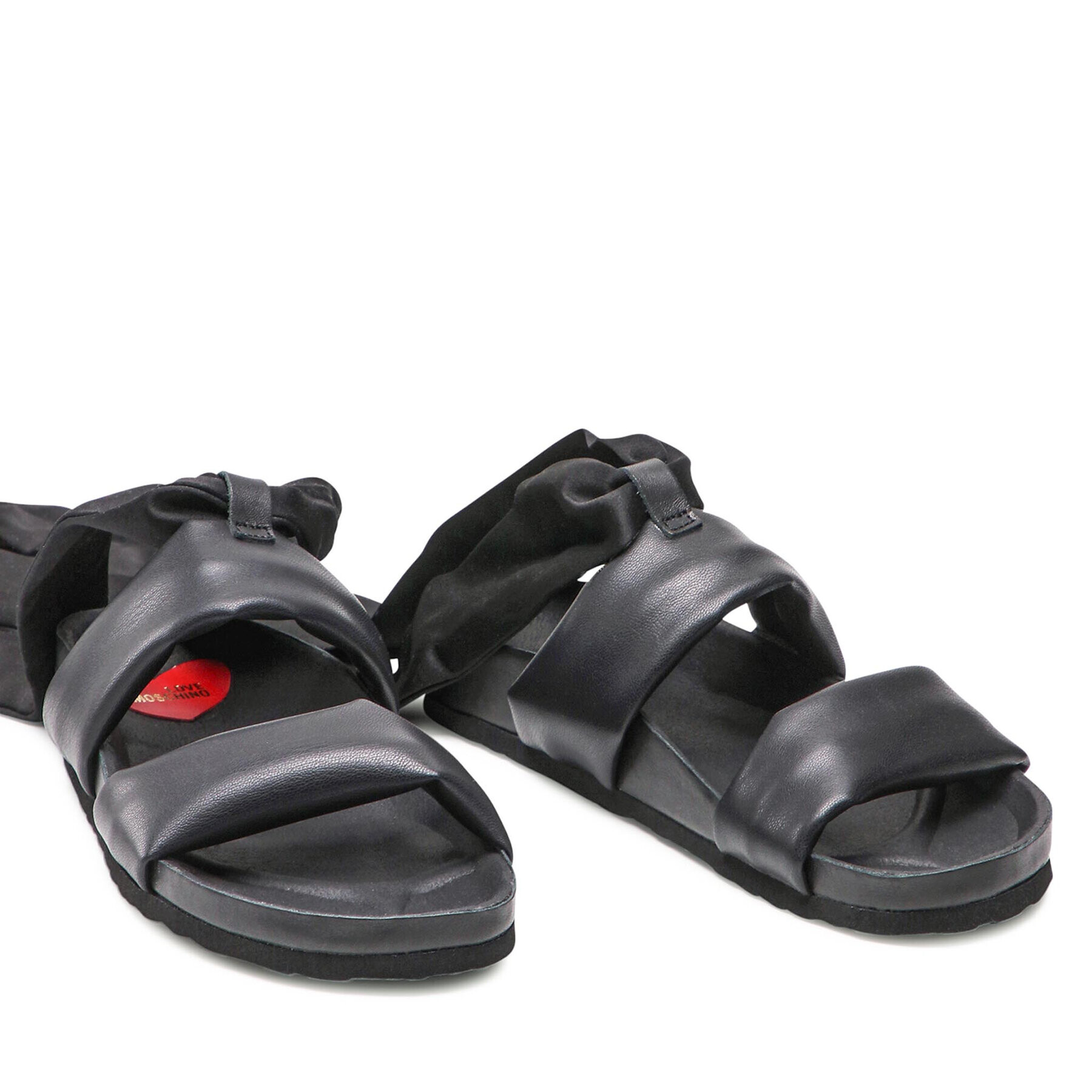 LOVE MOSCHINO Сандали JA16113G0EIE0000 Черен - Pepit.bg