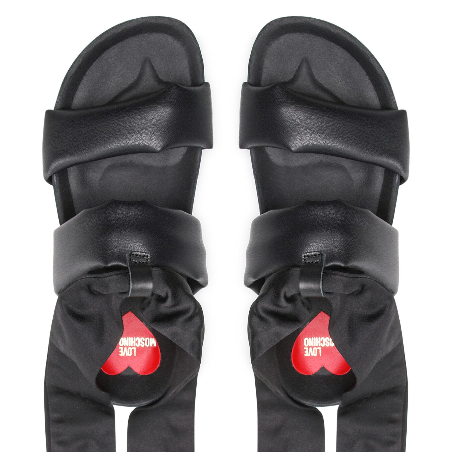 LOVE MOSCHINO Сандали JA16113G0EIE0000 Черен - Pepit.bg