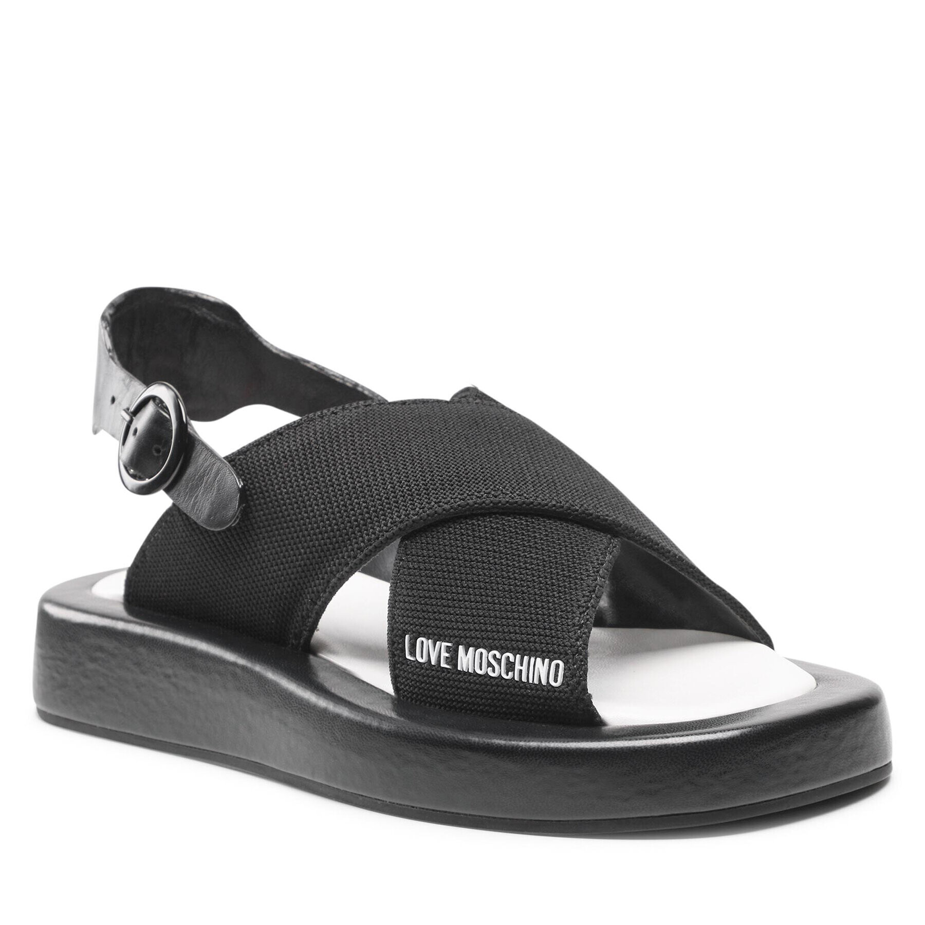 LOVE MOSCHINO Сандали JA16123G0EIZM000 Черен - Pepit.bg