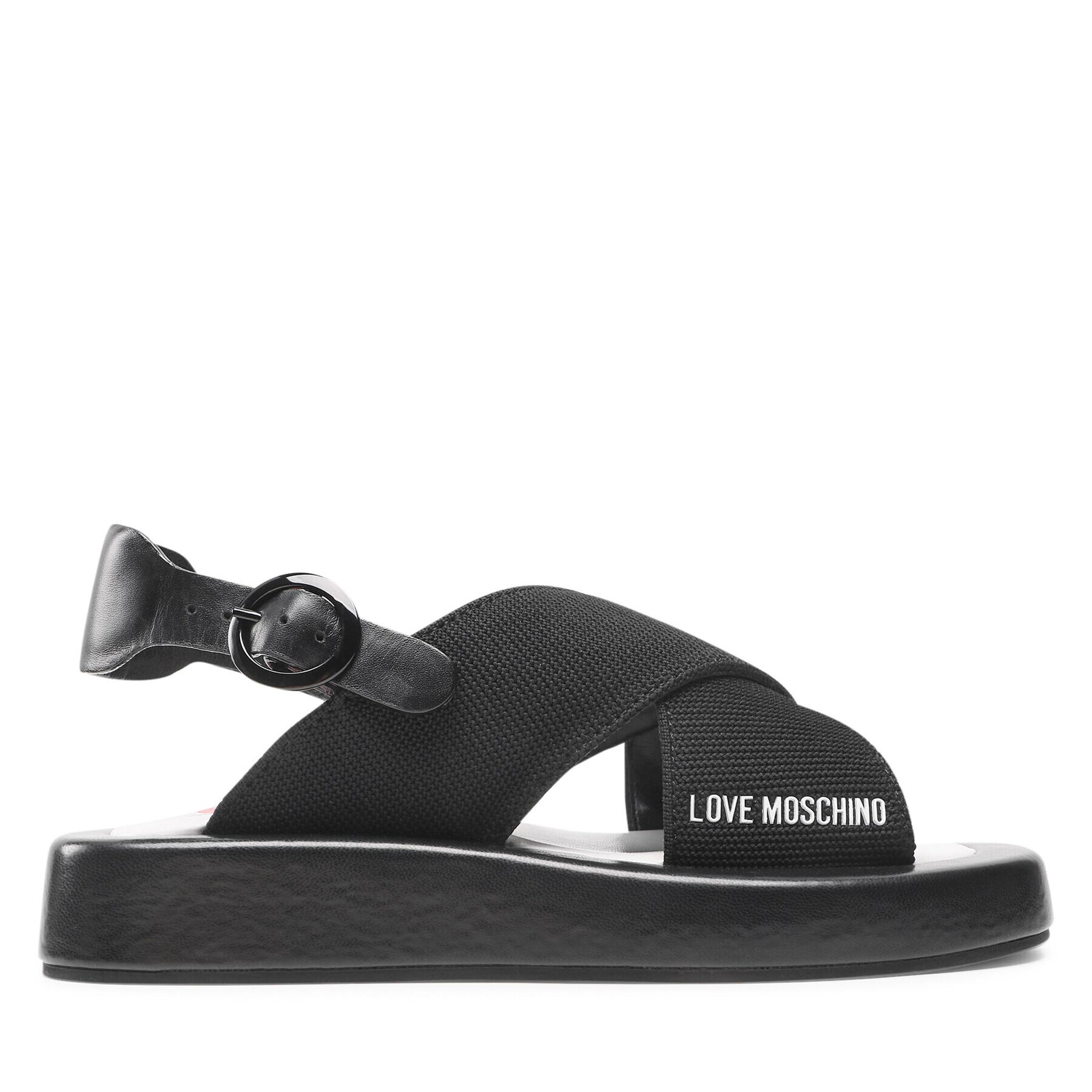 LOVE MOSCHINO Сандали JA16123G0EIZM000 Черен - Pepit.bg