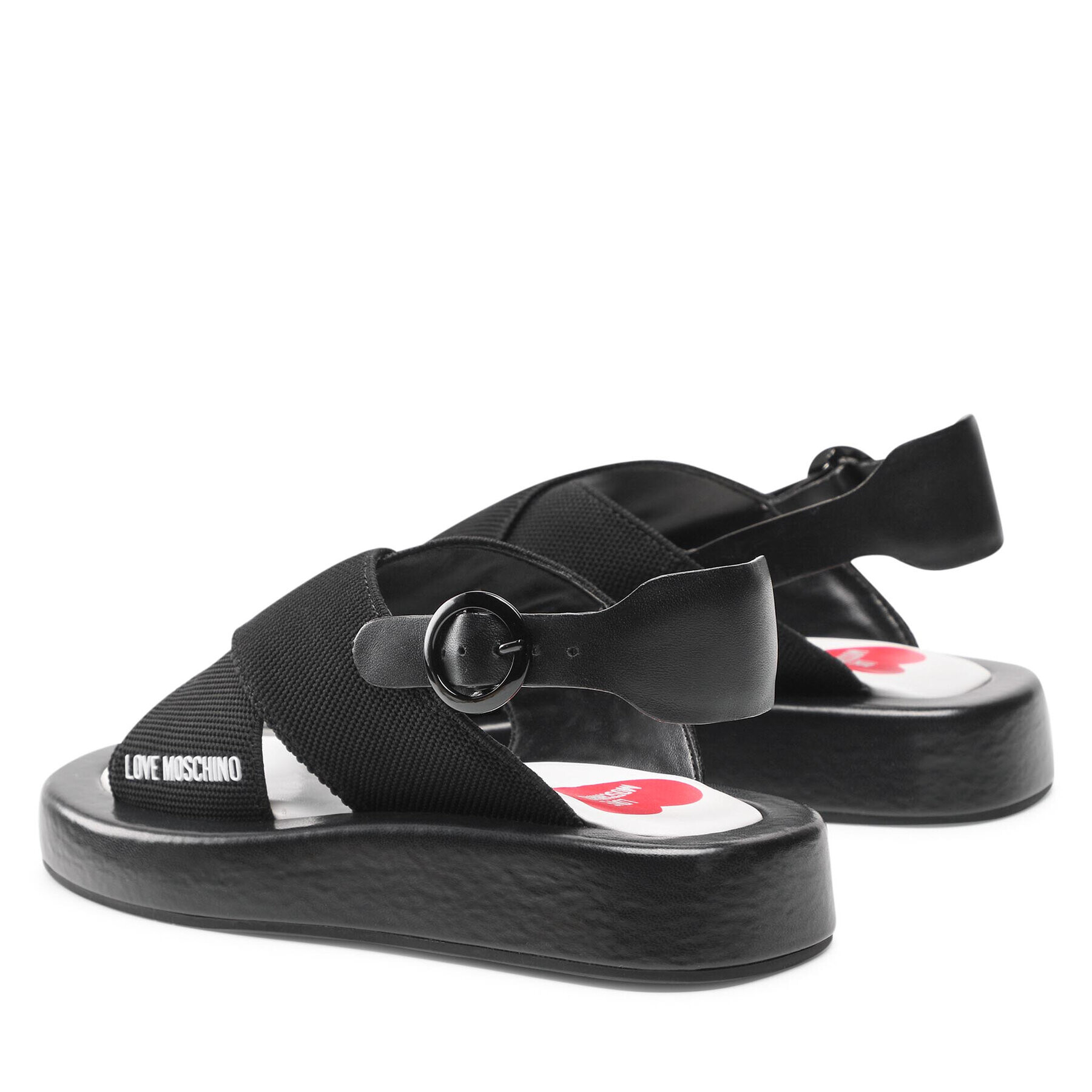 LOVE MOSCHINO Сандали JA16123G0EIZM000 Черен - Pepit.bg