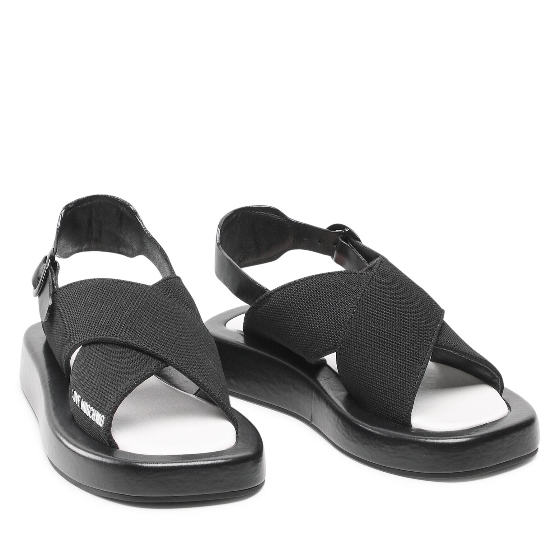 LOVE MOSCHINO Сандали JA16123G0EIZM000 Черен - Pepit.bg