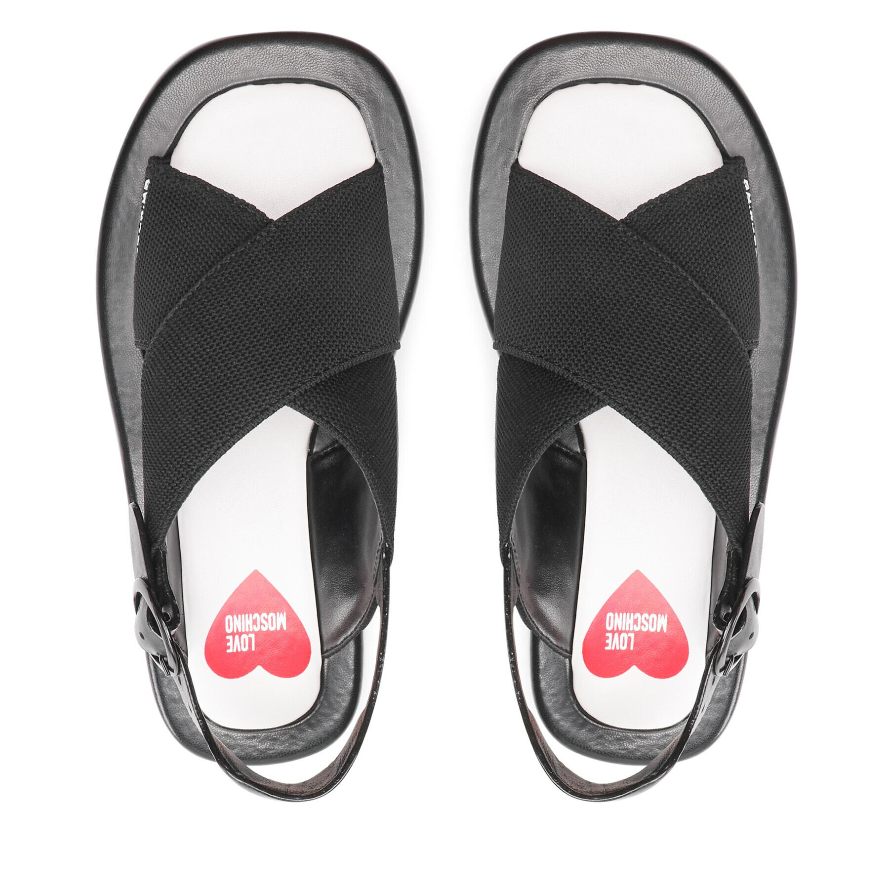 LOVE MOSCHINO Сандали JA16123G0EIZM000 Черен - Pepit.bg