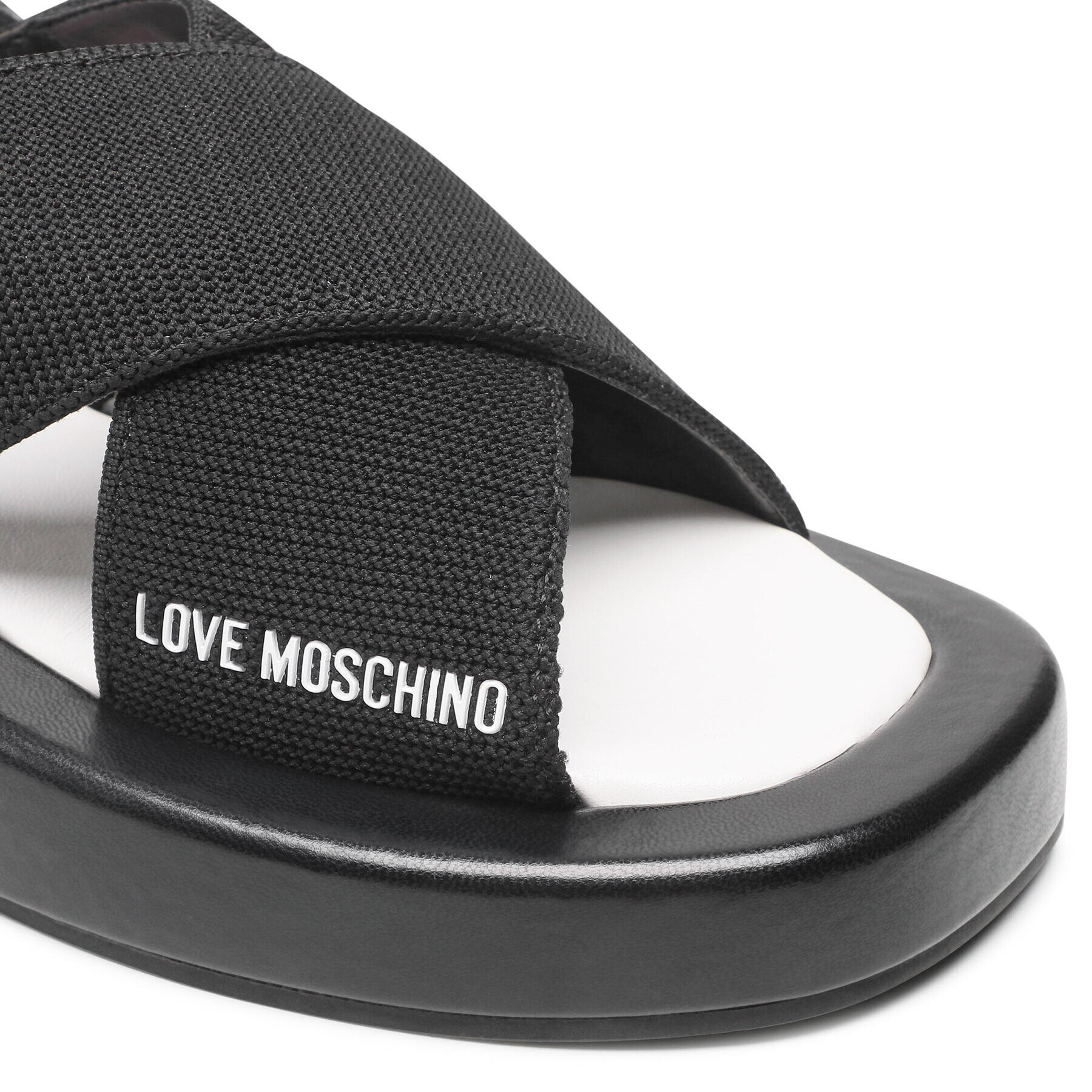 LOVE MOSCHINO Сандали JA16123G0EIZM000 Черен - Pepit.bg