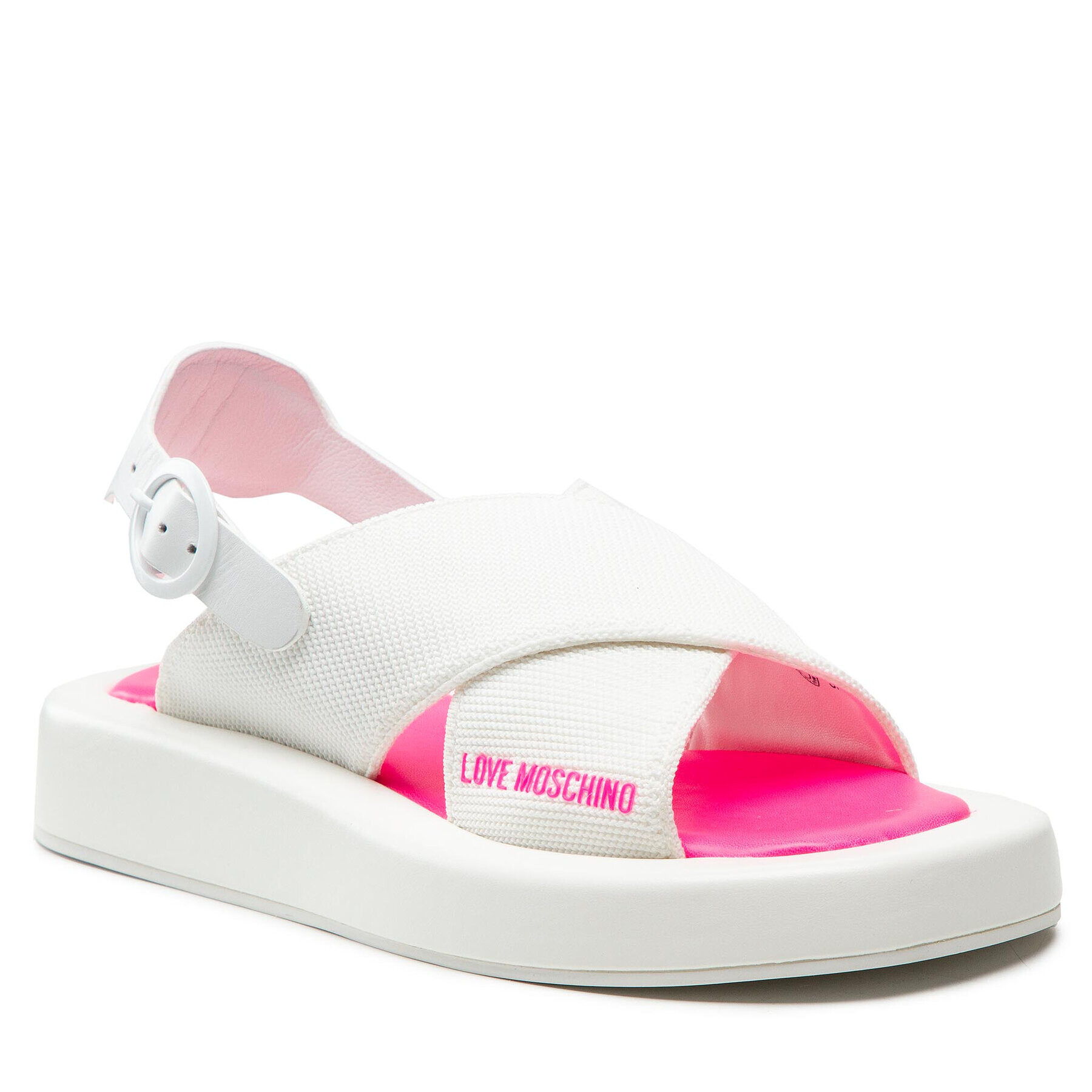 LOVE MOSCHINO Сандали JA16123G0EIZN100 Бял - Pepit.bg