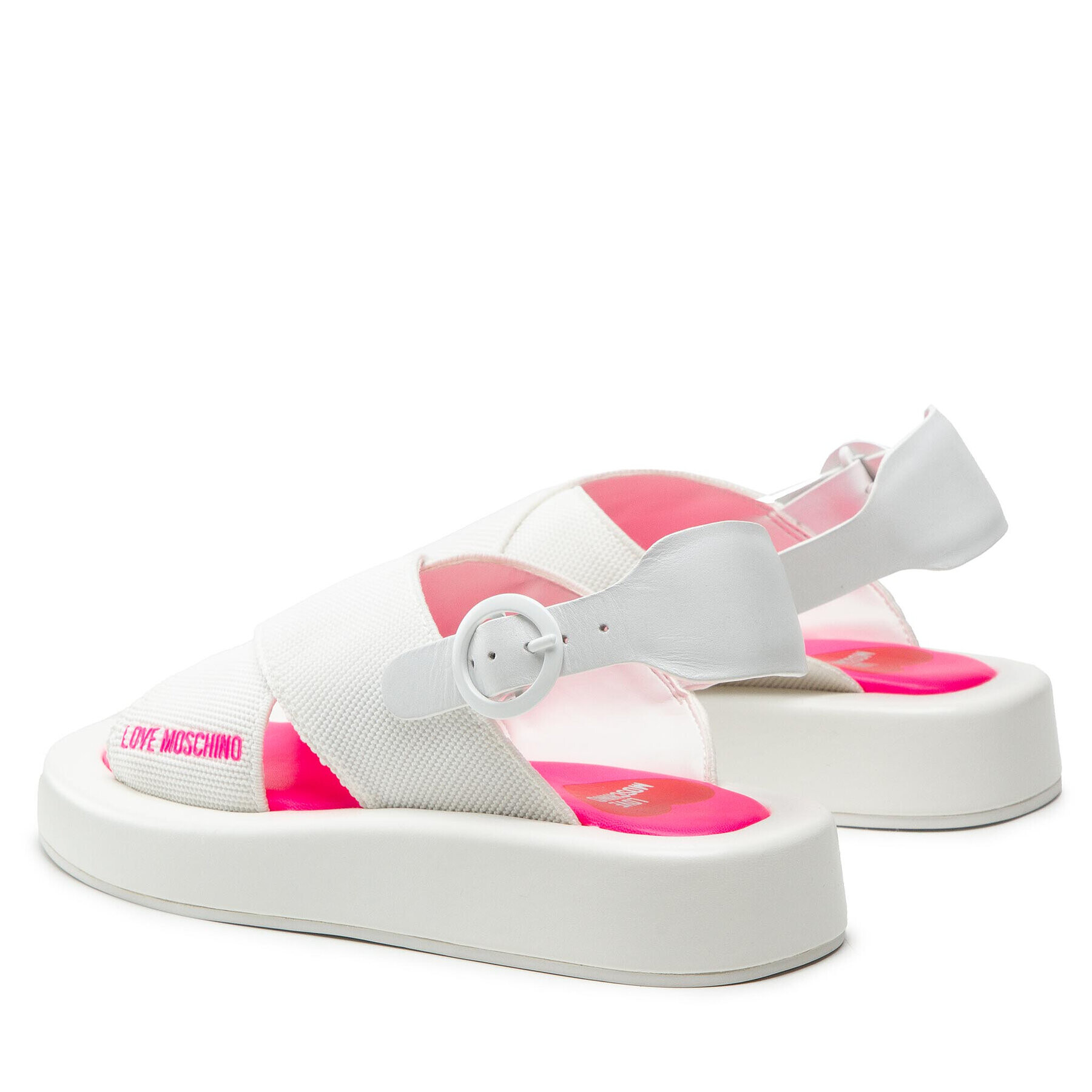 LOVE MOSCHINO Сандали JA16123G0EIZN100 Бял - Pepit.bg