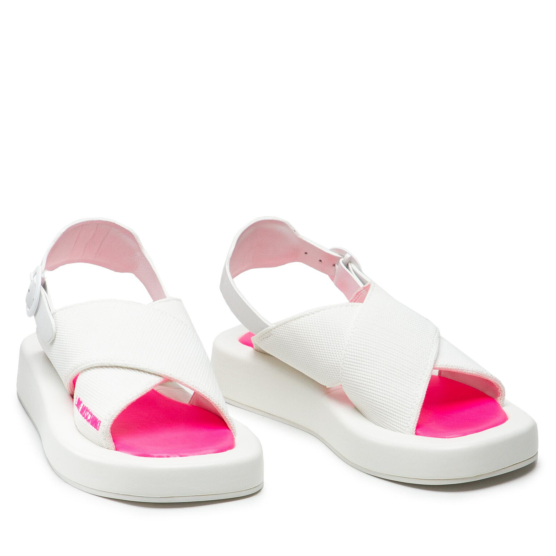 LOVE MOSCHINO Сандали JA16123G0EIZN100 Бял - Pepit.bg