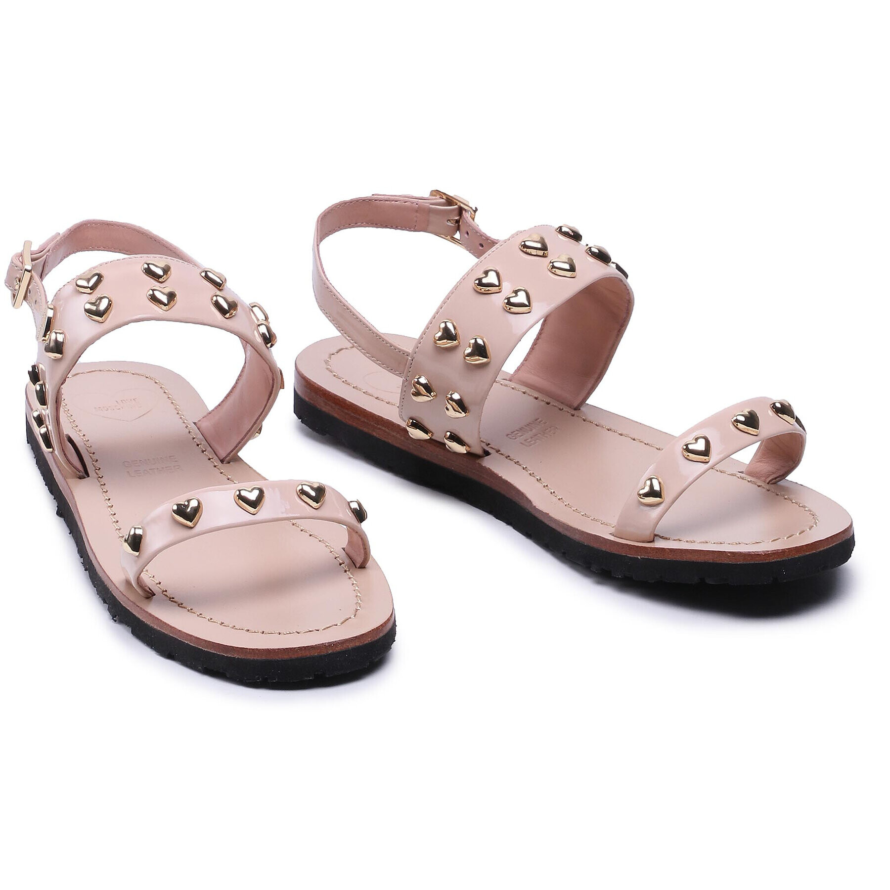 LOVE MOSCHINO Сандали JA16141G0CJD0601 Бежов - Pepit.bg