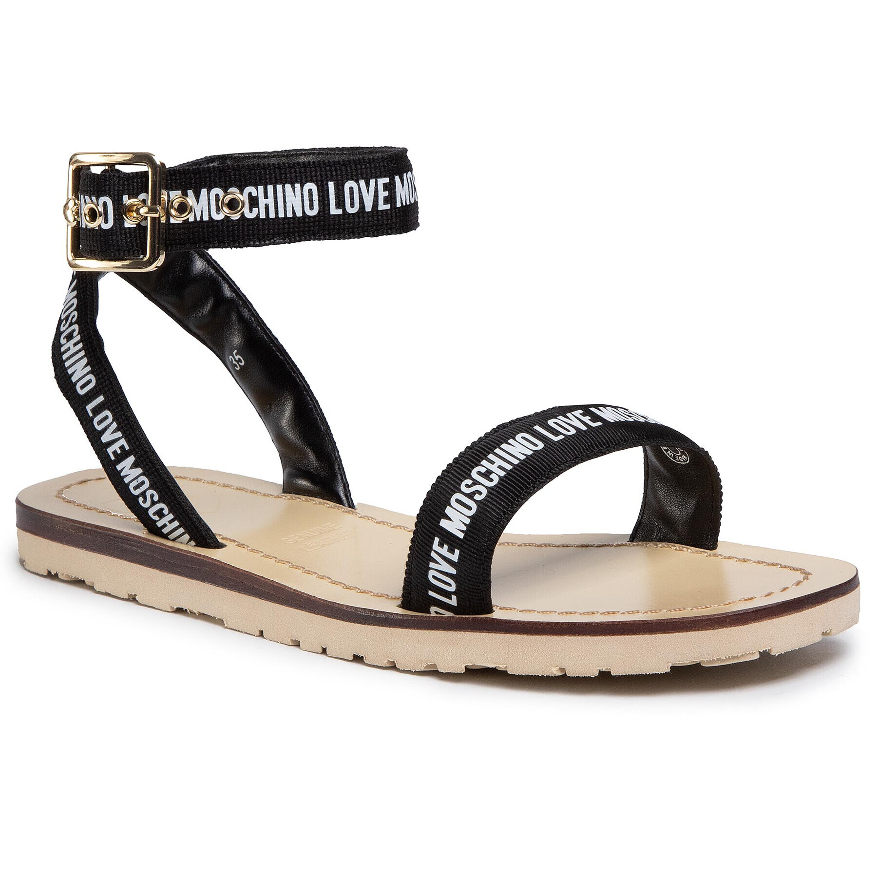 LOVE MOSCHINO Сандали JA16181G0AJU0000 Черен - Pepit.bg