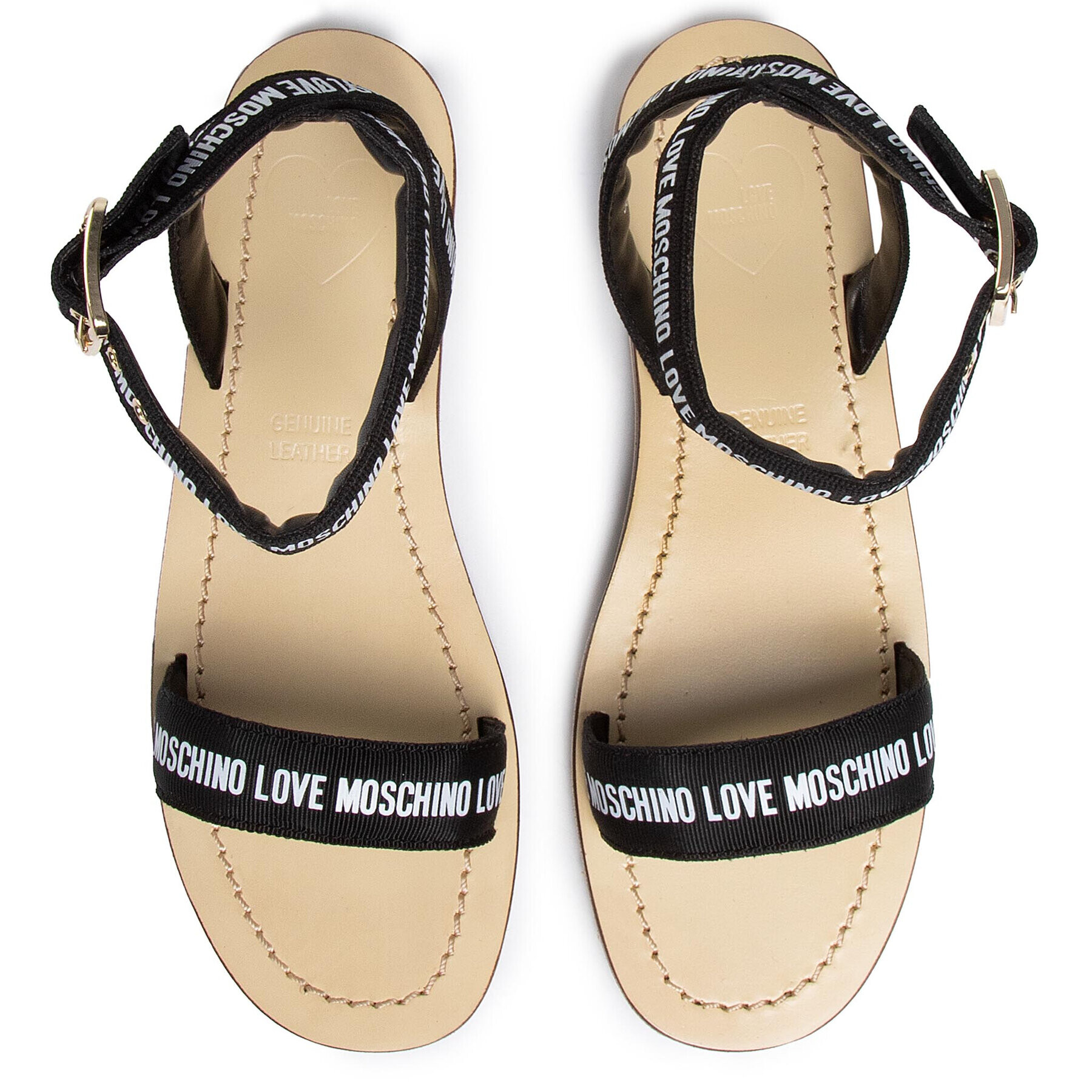 LOVE MOSCHINO Сандали JA16181G0AJU0000 Черен - Pepit.bg