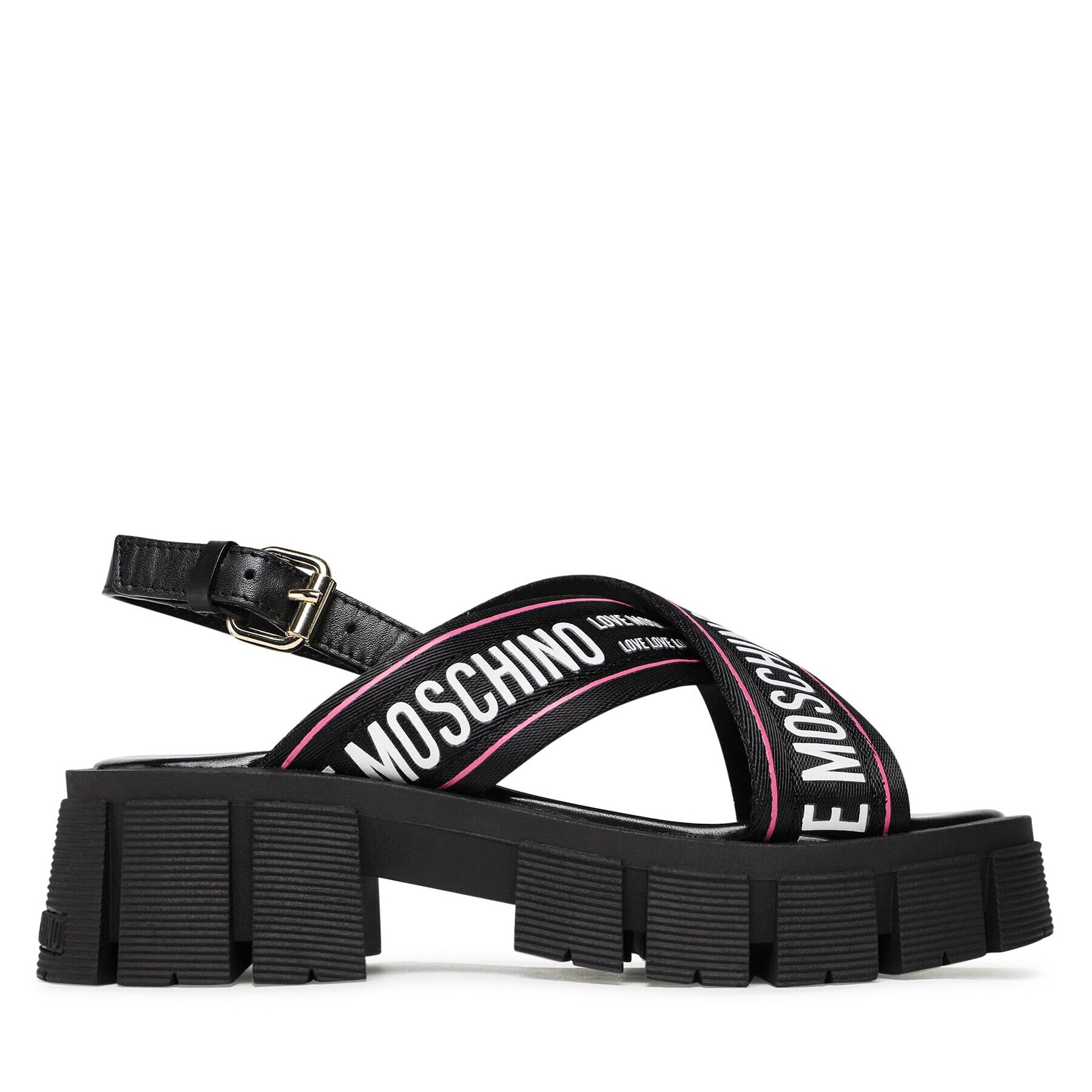 LOVE MOSCHINO Сандали JA16186G0GIX200A Черен - Pepit.bg