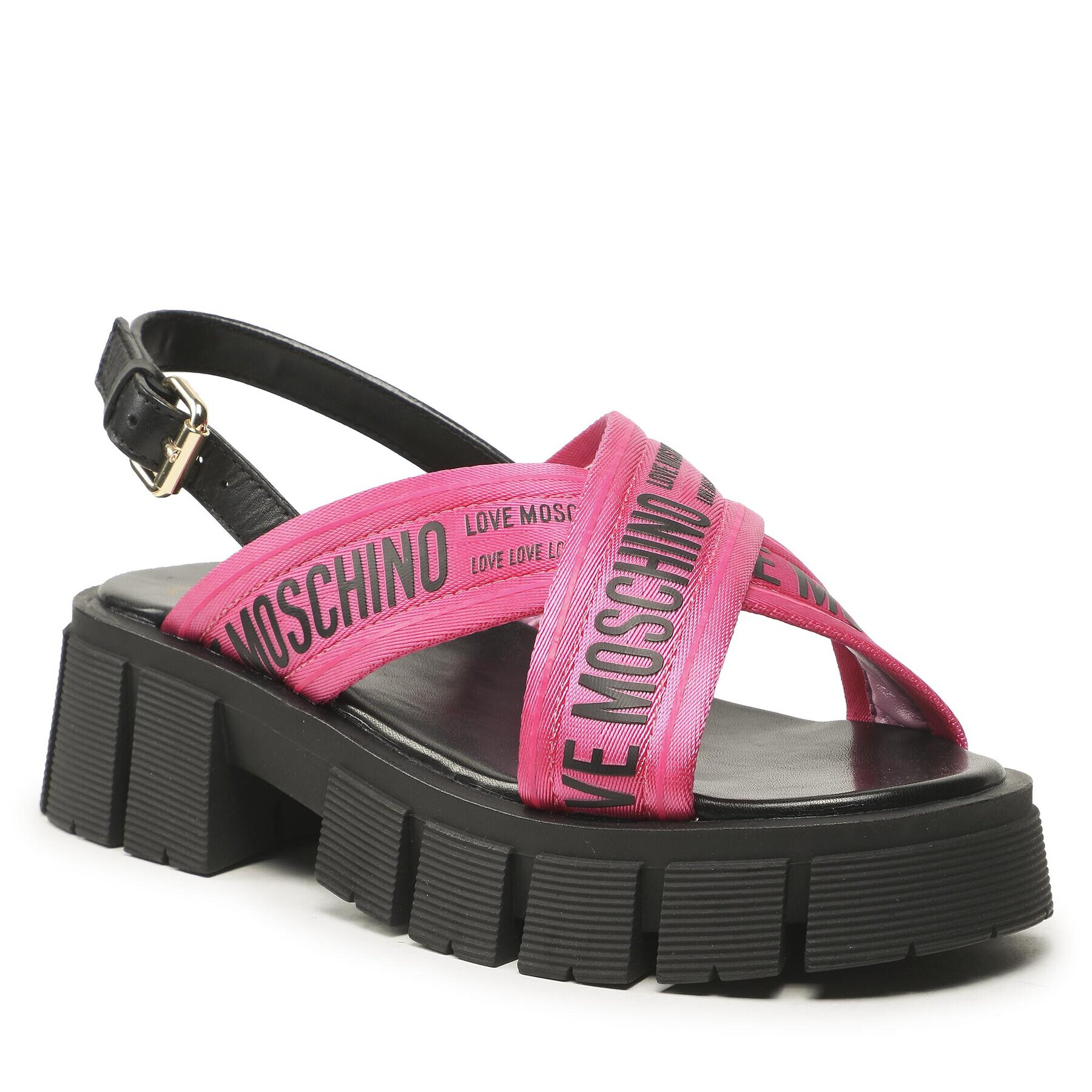 LOVE MOSCHINO Сандали JA16186G0GIX261A Розов - Pepit.bg