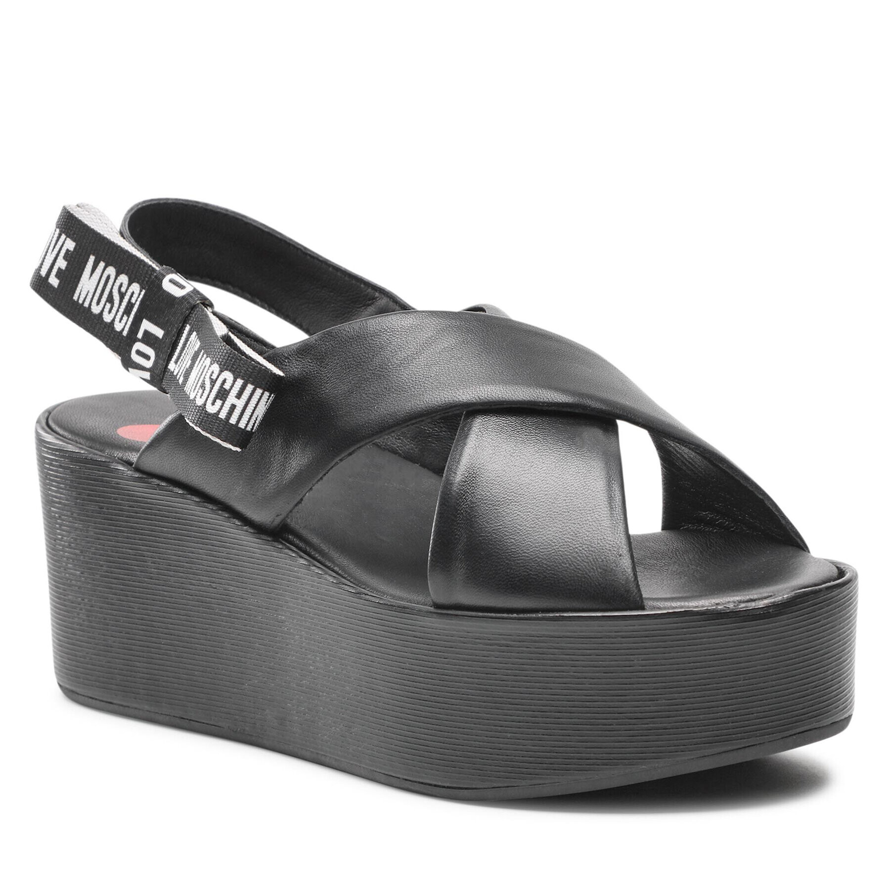 LOVE MOSCHINO Сандали JA16187I0EIER000 Черен - Pepit.bg
