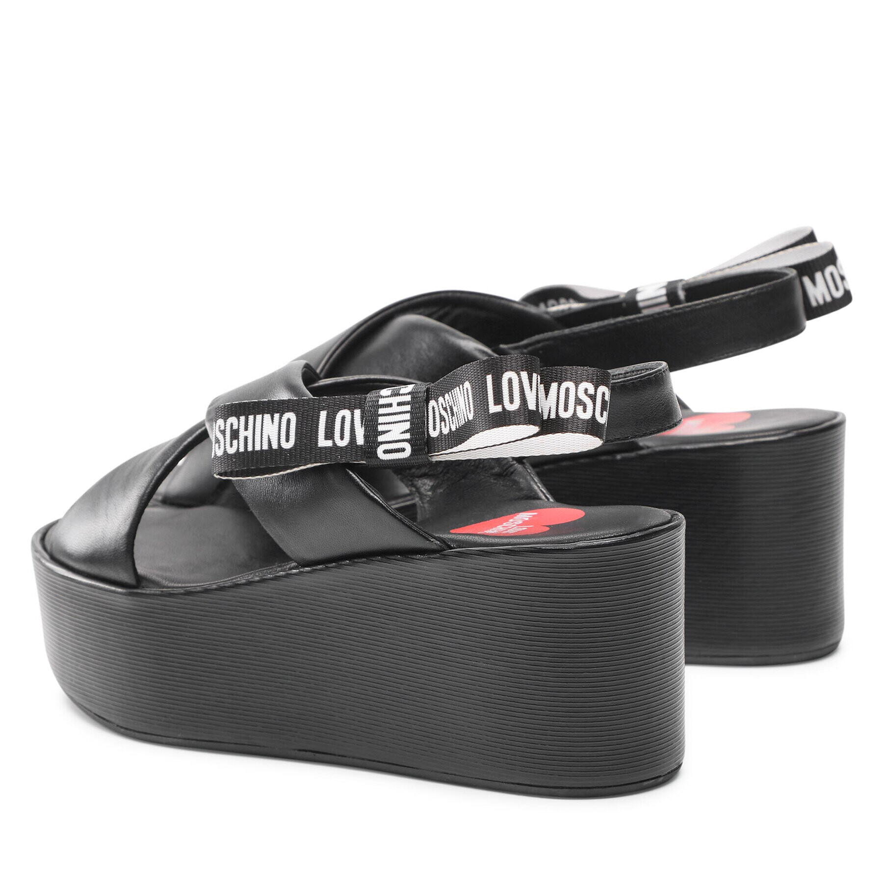 LOVE MOSCHINO Сандали JA16187I0EIER000 Черен - Pepit.bg