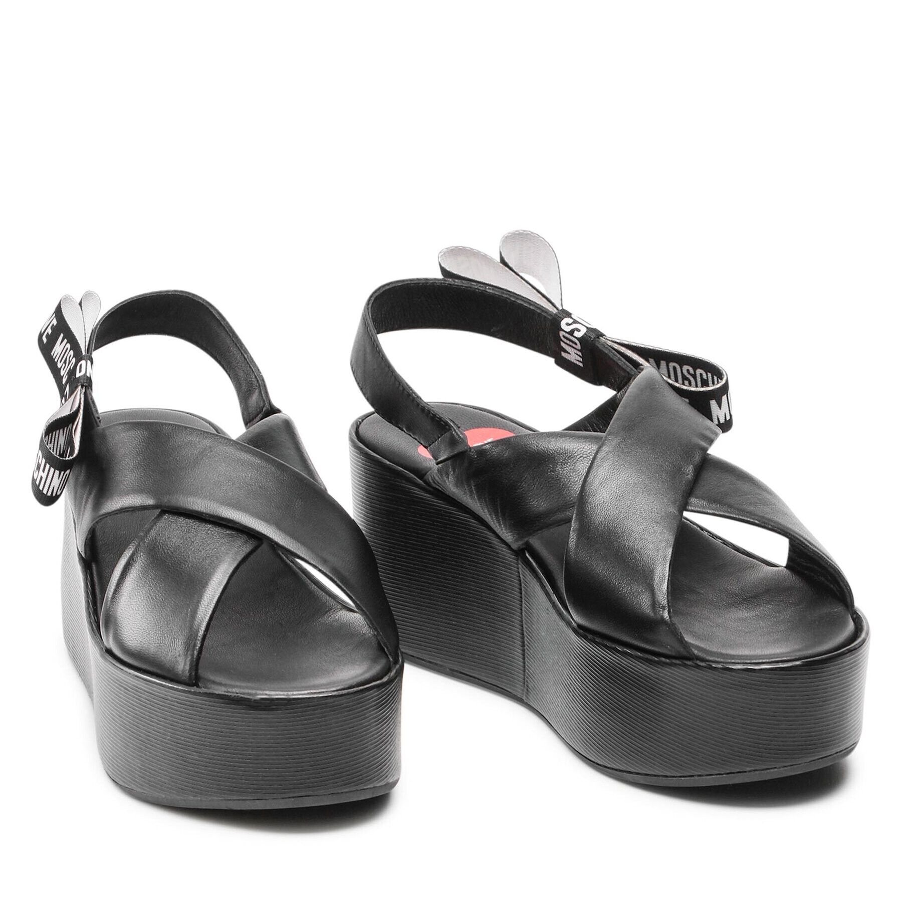 LOVE MOSCHINO Сандали JA16187I0EIER000 Черен - Pepit.bg