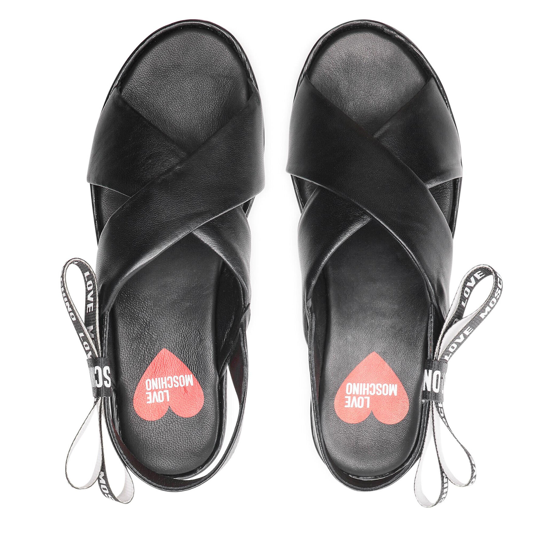 LOVE MOSCHINO Сандали JA16187I0EIER000 Черен - Pepit.bg