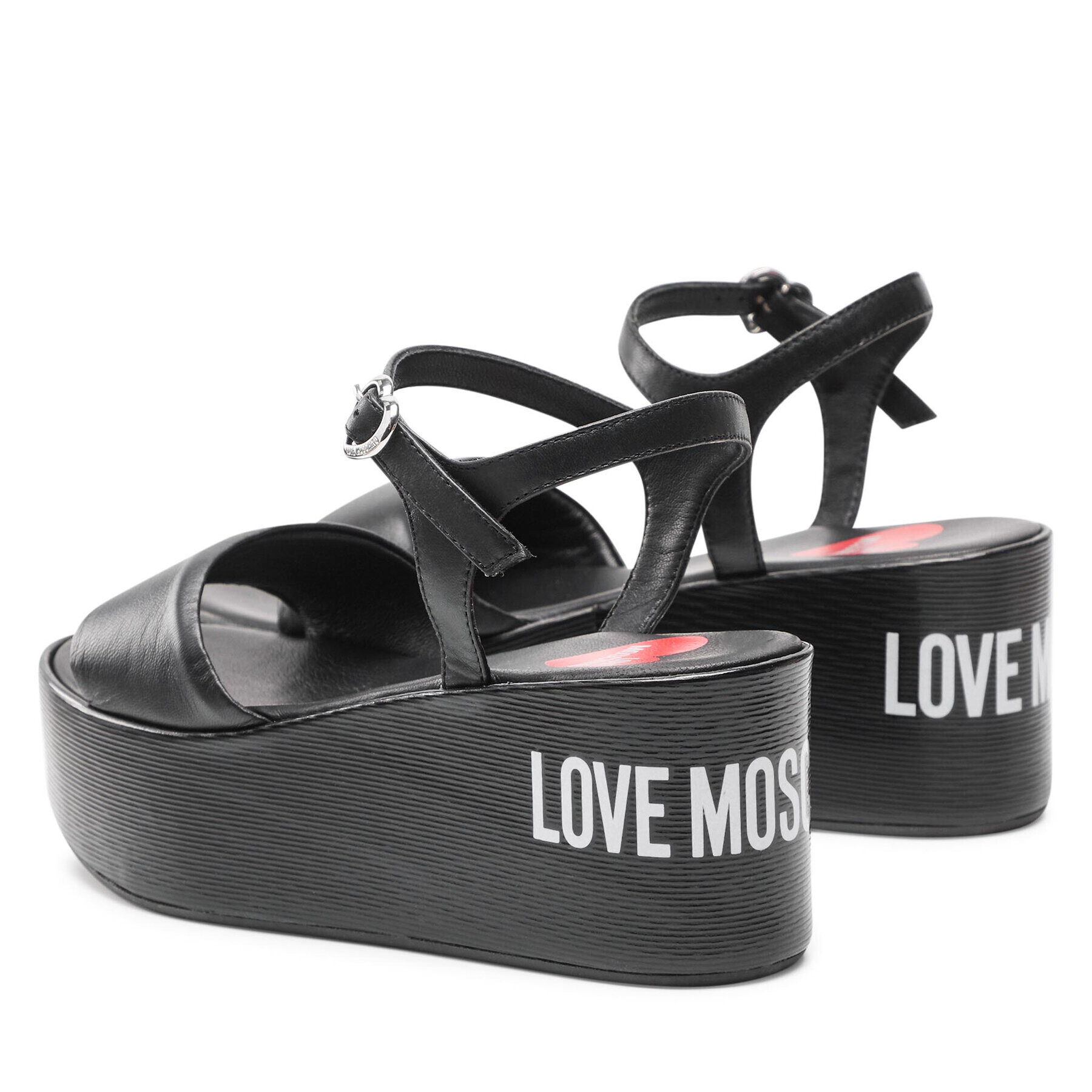 LOVE MOSCHINO Сандали JA16197I0EIER000 Черен - Pepit.bg