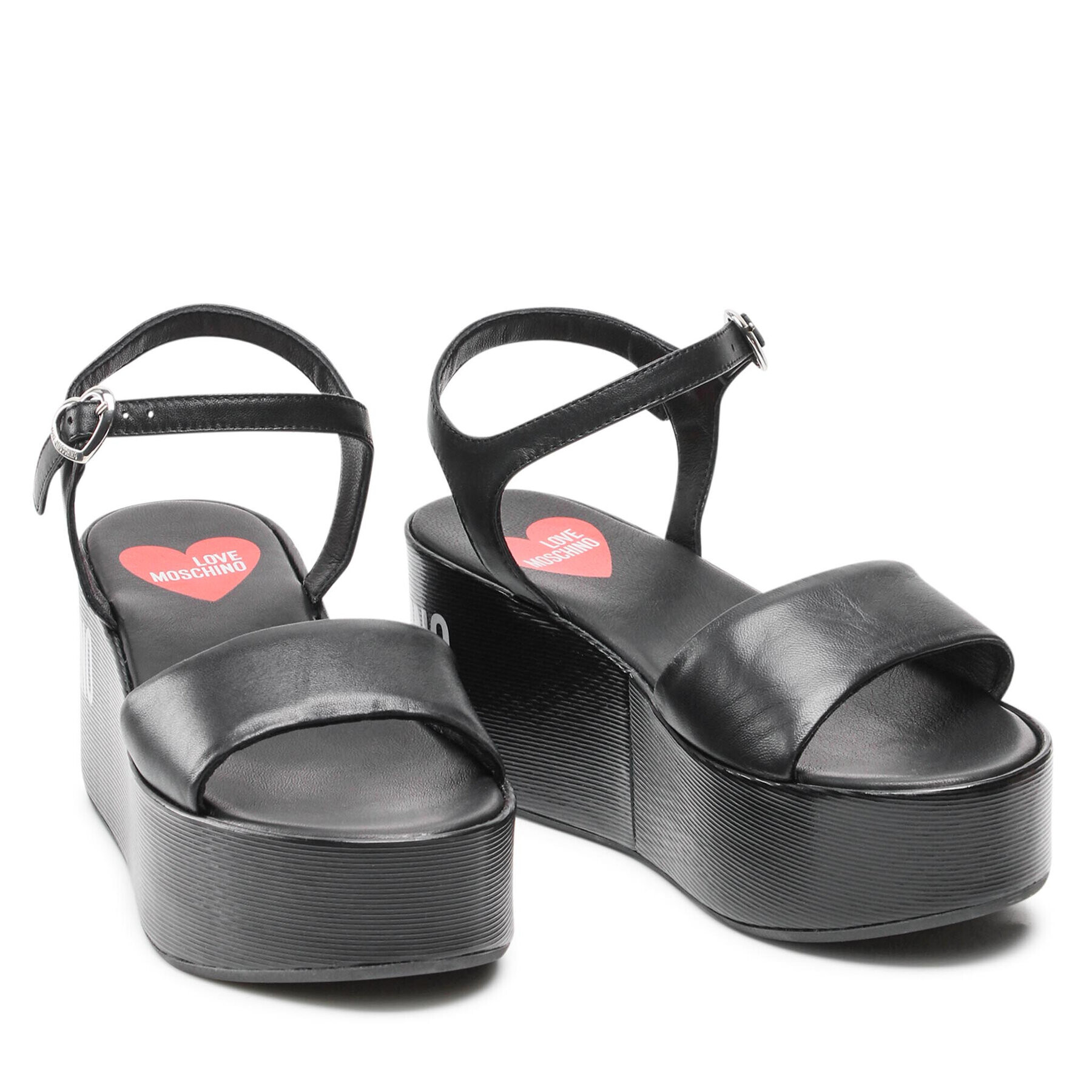 LOVE MOSCHINO Сандали JA16197I0EIER000 Черен - Pepit.bg