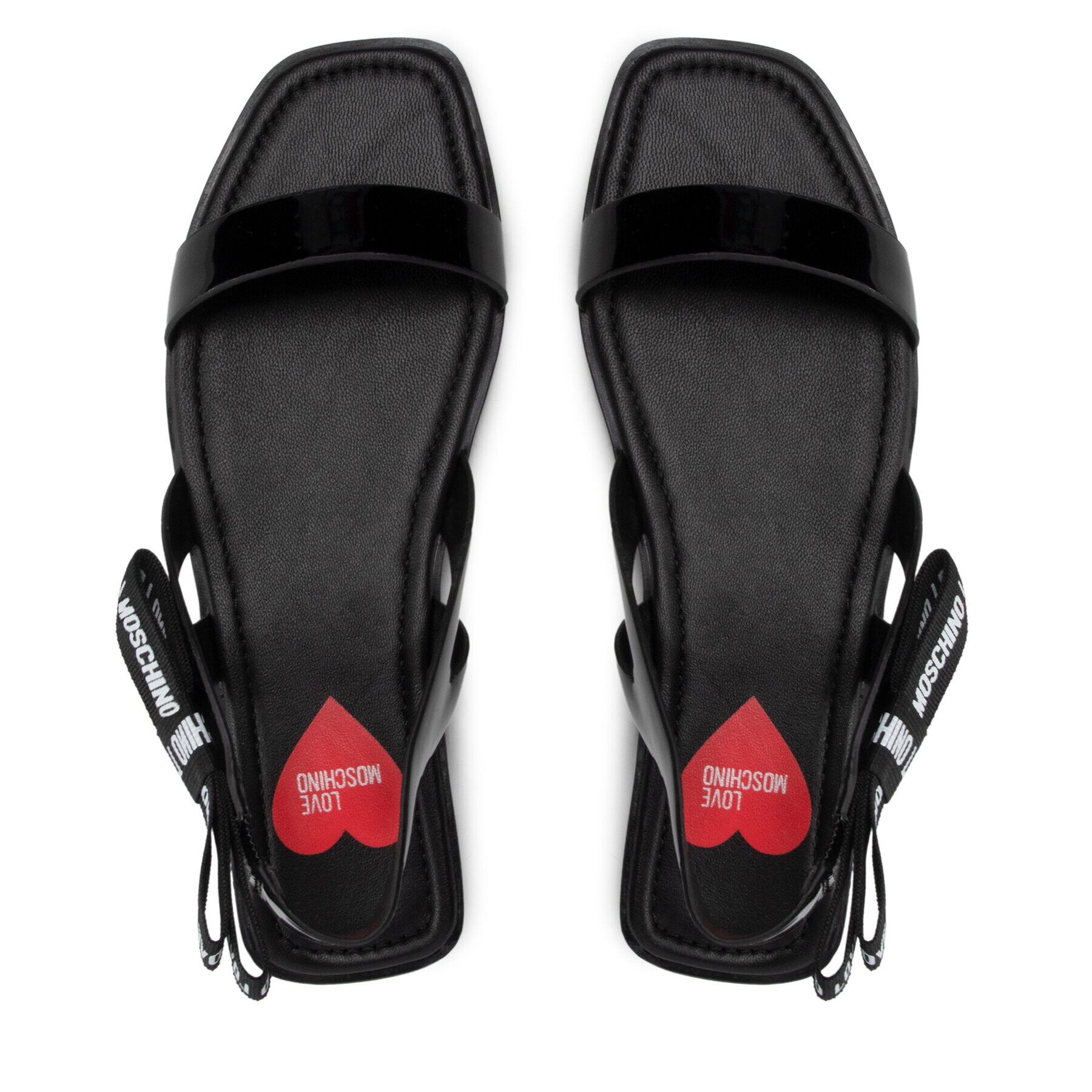 LOVE MOSCHINO Сандали JA16212G0EIH0000 Черен - Pepit.bg