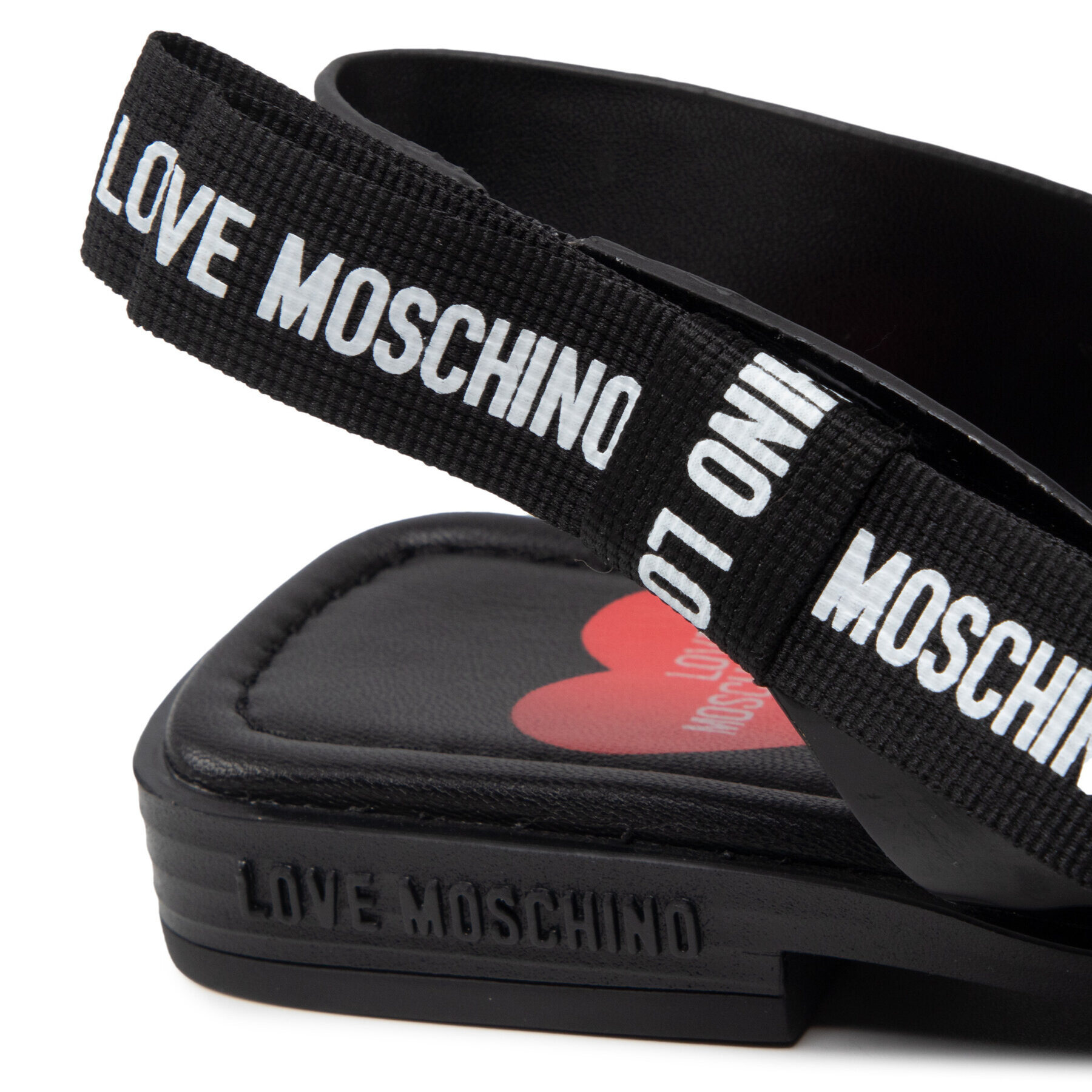 LOVE MOSCHINO Сандали JA16212G0EIH0000 Черен - Pepit.bg