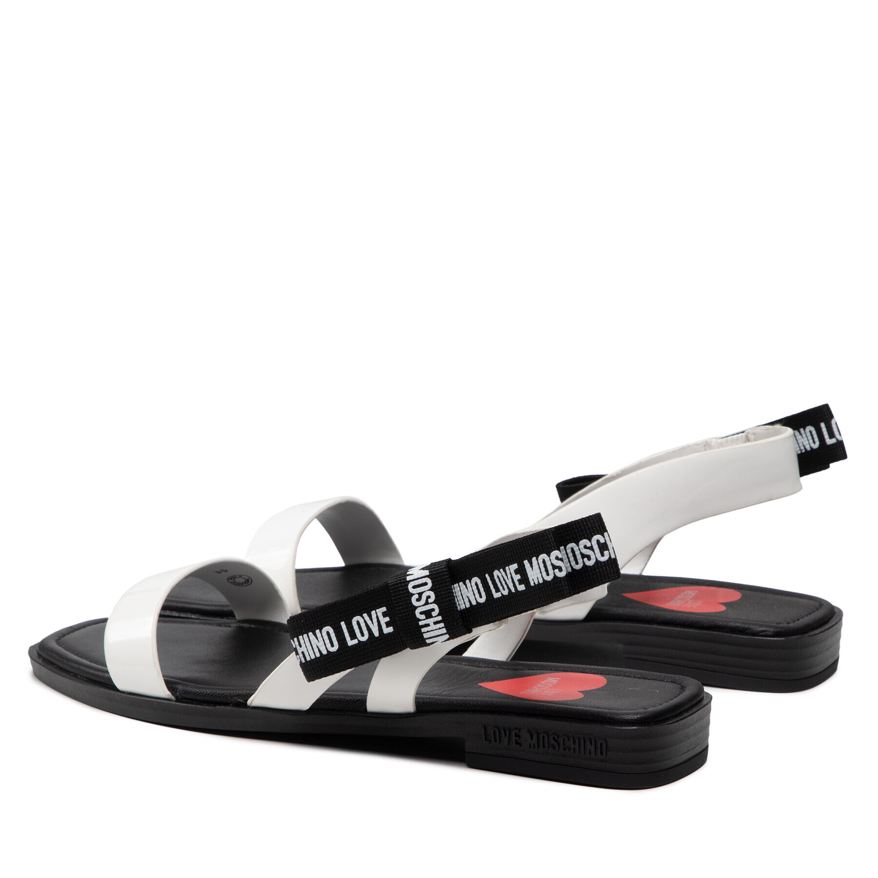 LOVE MOSCHINO Сандали JA16212G0EIH0100 Бял - Pepit.bg