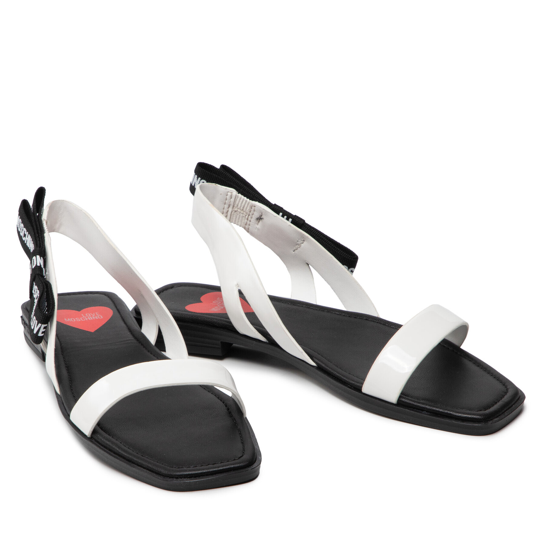 LOVE MOSCHINO Сандали JA16212G0EIH0100 Бял - Pepit.bg