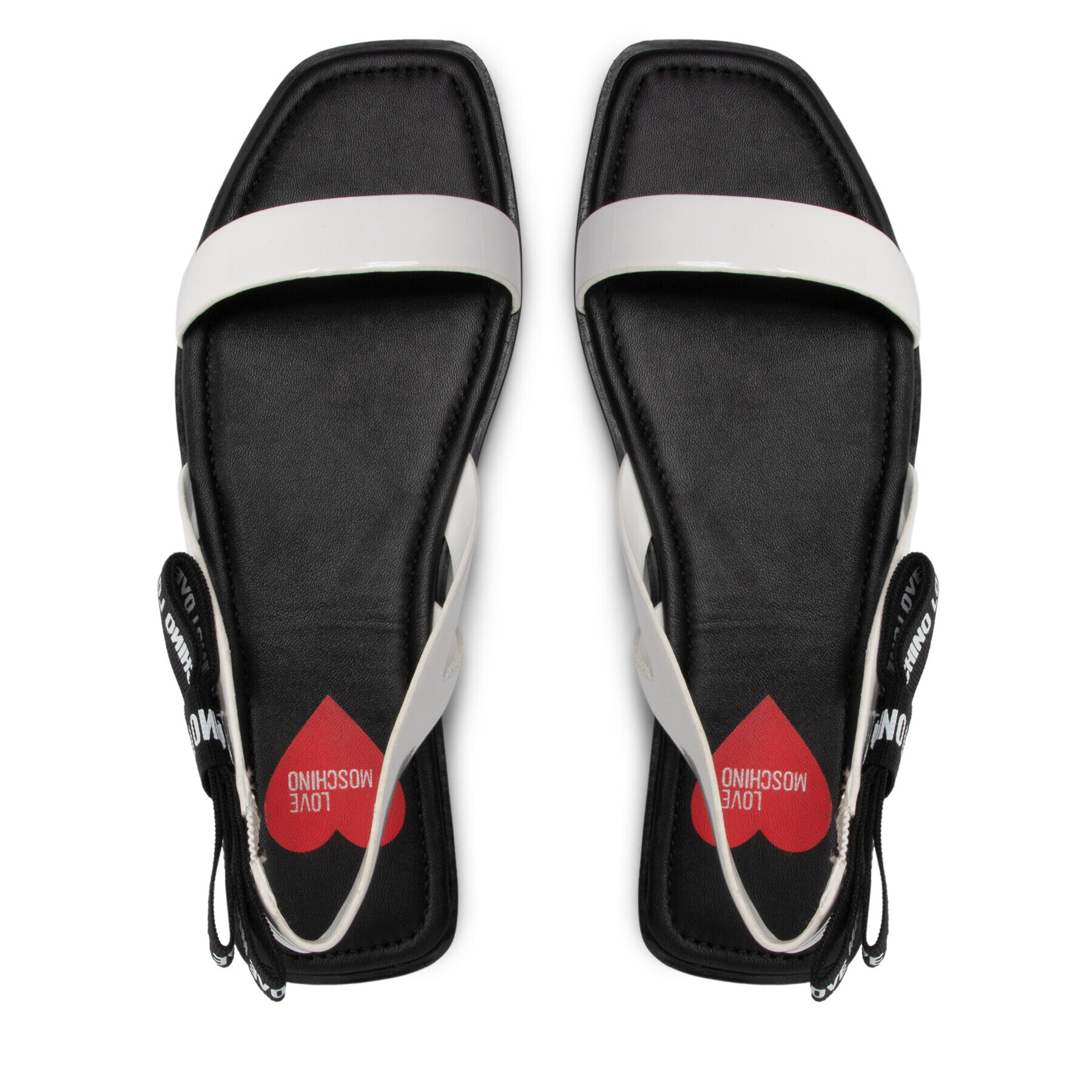 LOVE MOSCHINO Сандали JA16212G0EIH0100 Бял - Pepit.bg
