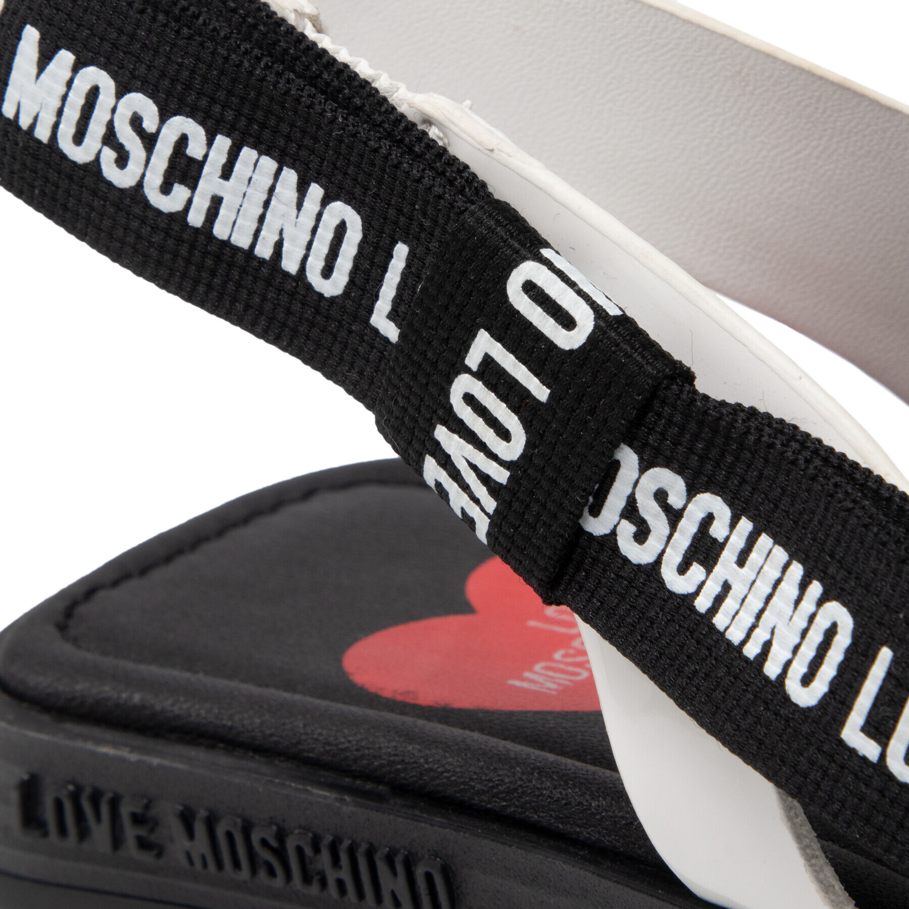 LOVE MOSCHINO Сандали JA16212G0EIH0100 Бял - Pepit.bg