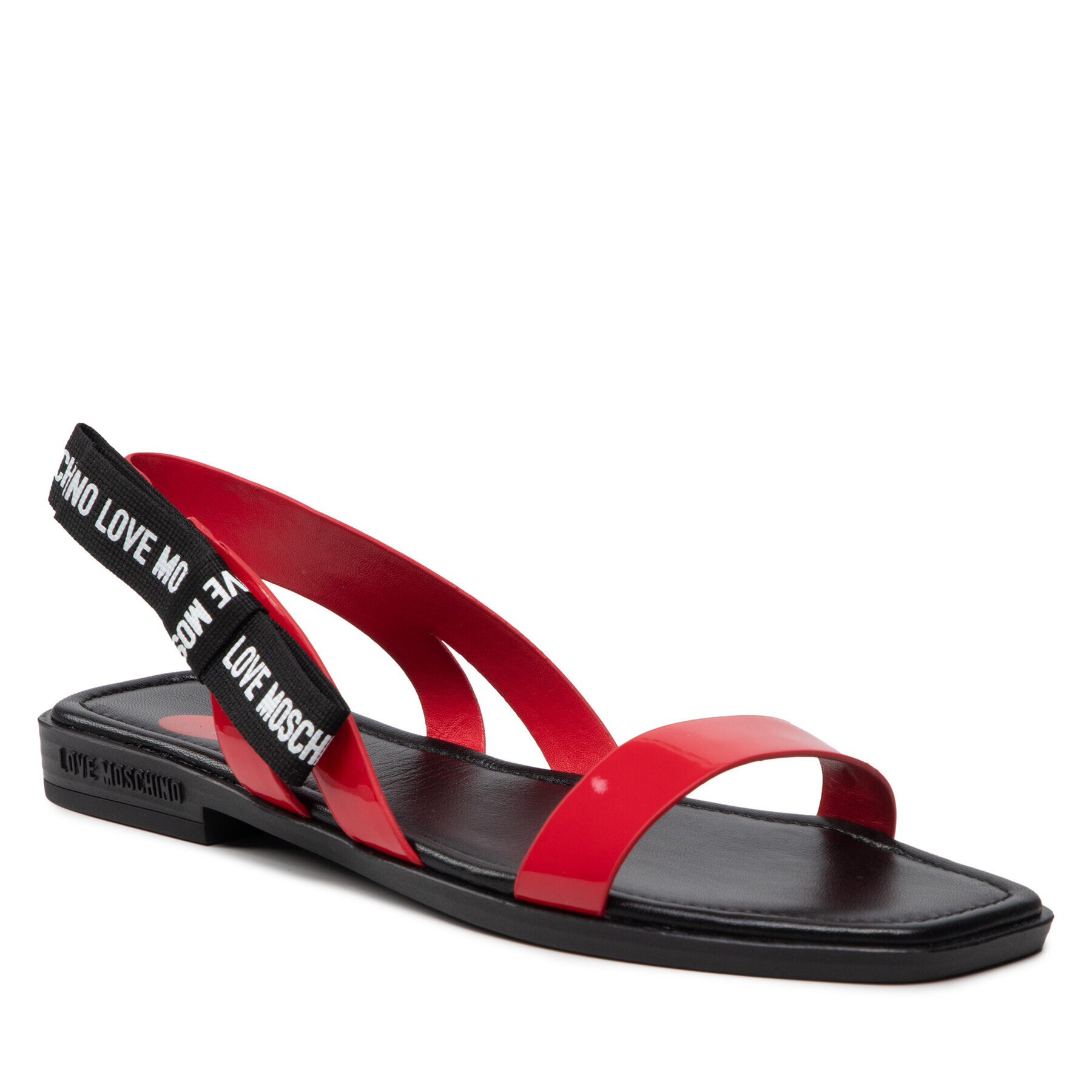 LOVE MOSCHINO Сандали JA16212G0EIH0500 Червен - Pepit.bg