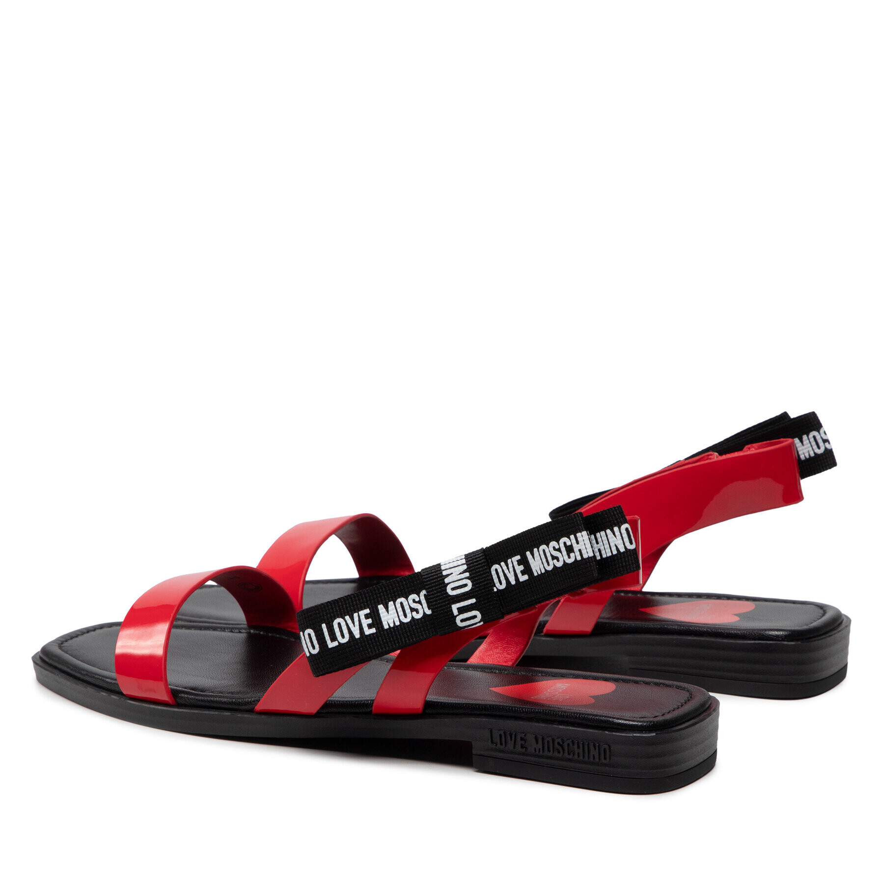 LOVE MOSCHINO Сандали JA16212G0EIH0500 Червен - Pepit.bg