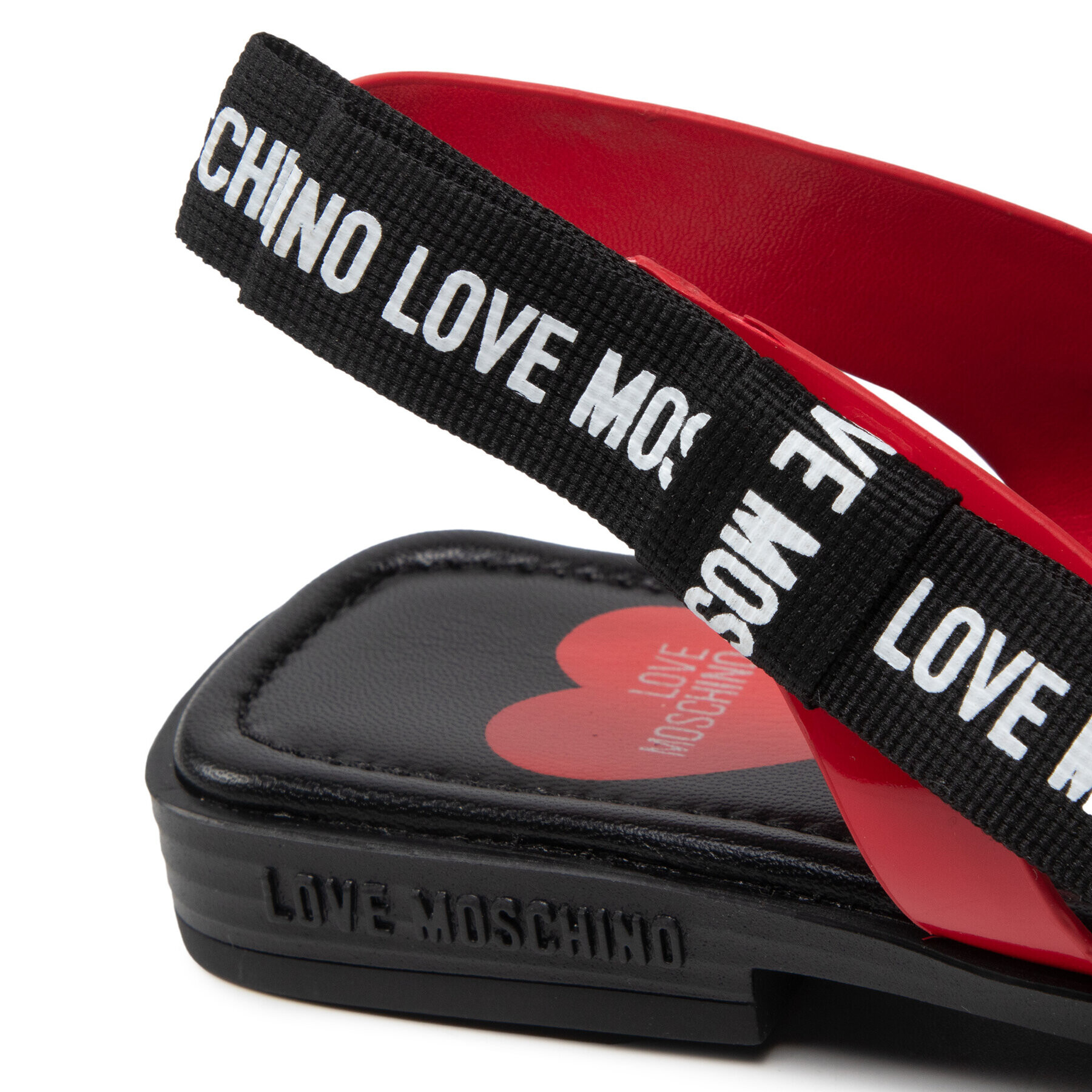 LOVE MOSCHINO Сандали JA16212G0EIH0500 Червен - Pepit.bg