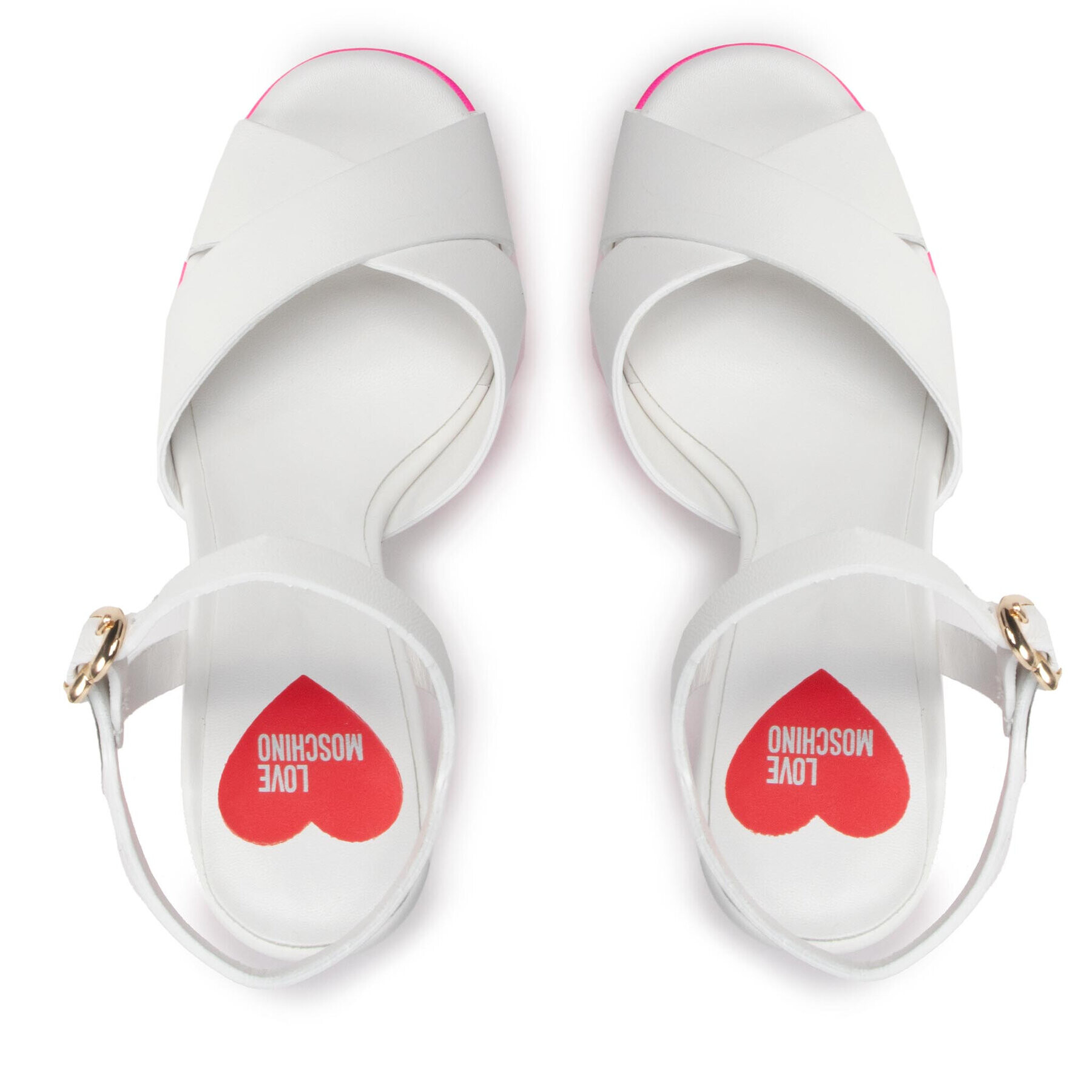 LOVE MOSCHINO Сандали JA1627AG0EIE210A Бял - Pepit.bg