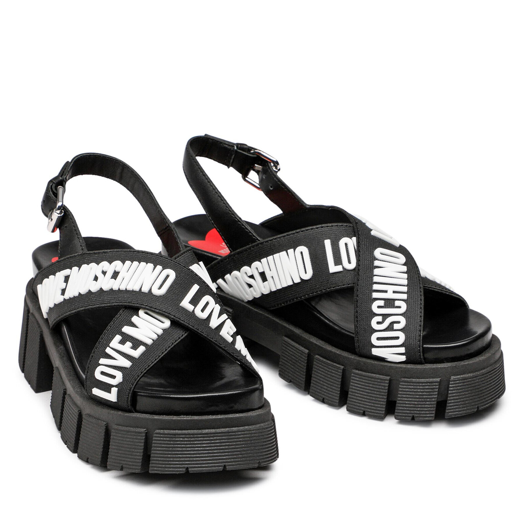 LOVE MOSCHINO Сандали JA16287G0EJN300A Черен - Pepit.bg