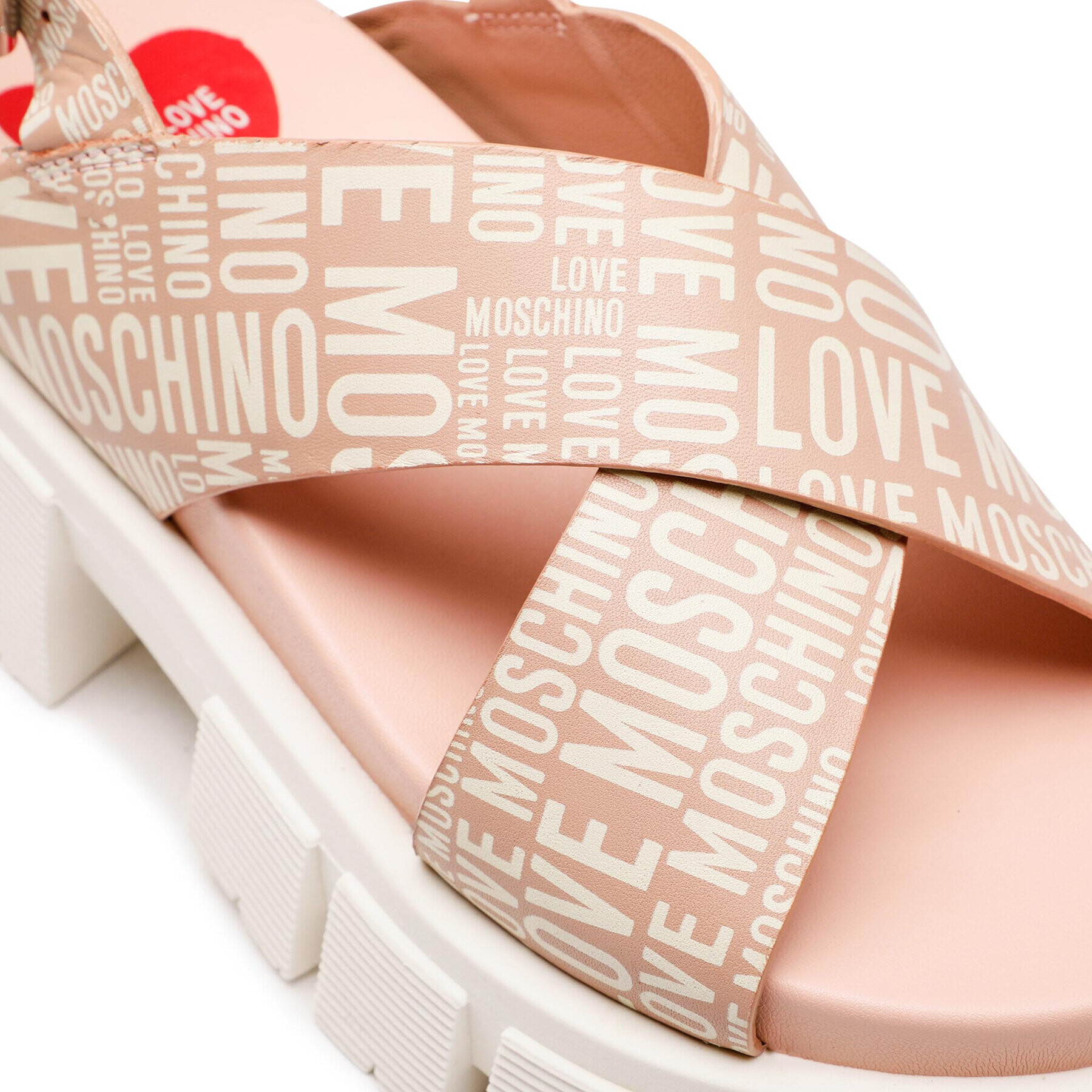 LOVE MOSCHINO Сандали JA16297G0EIJ060A Бял - Pepit.bg