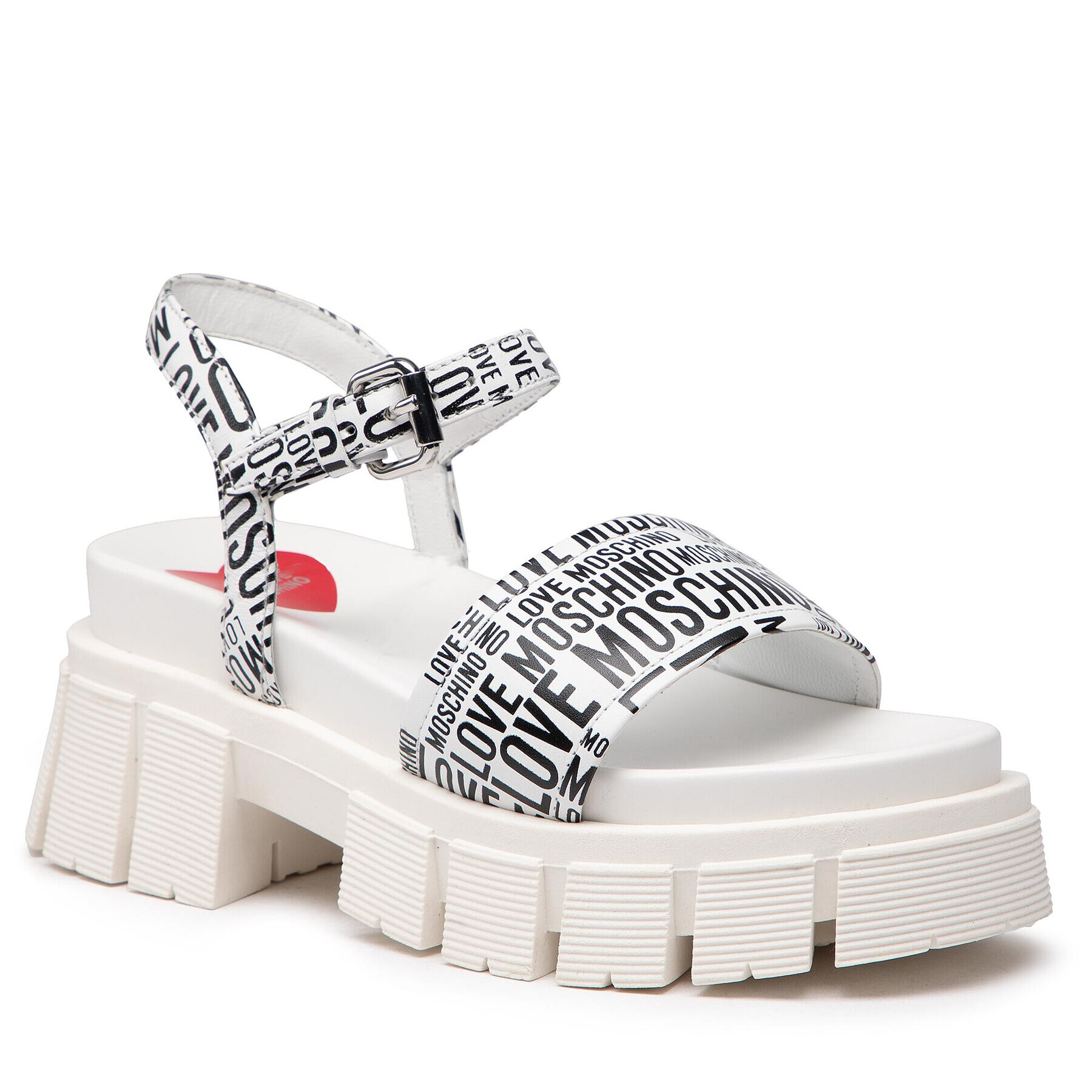 LOVE MOSCHINO Сандали JA16307G0EIJ010A Бял - Pepit.bg