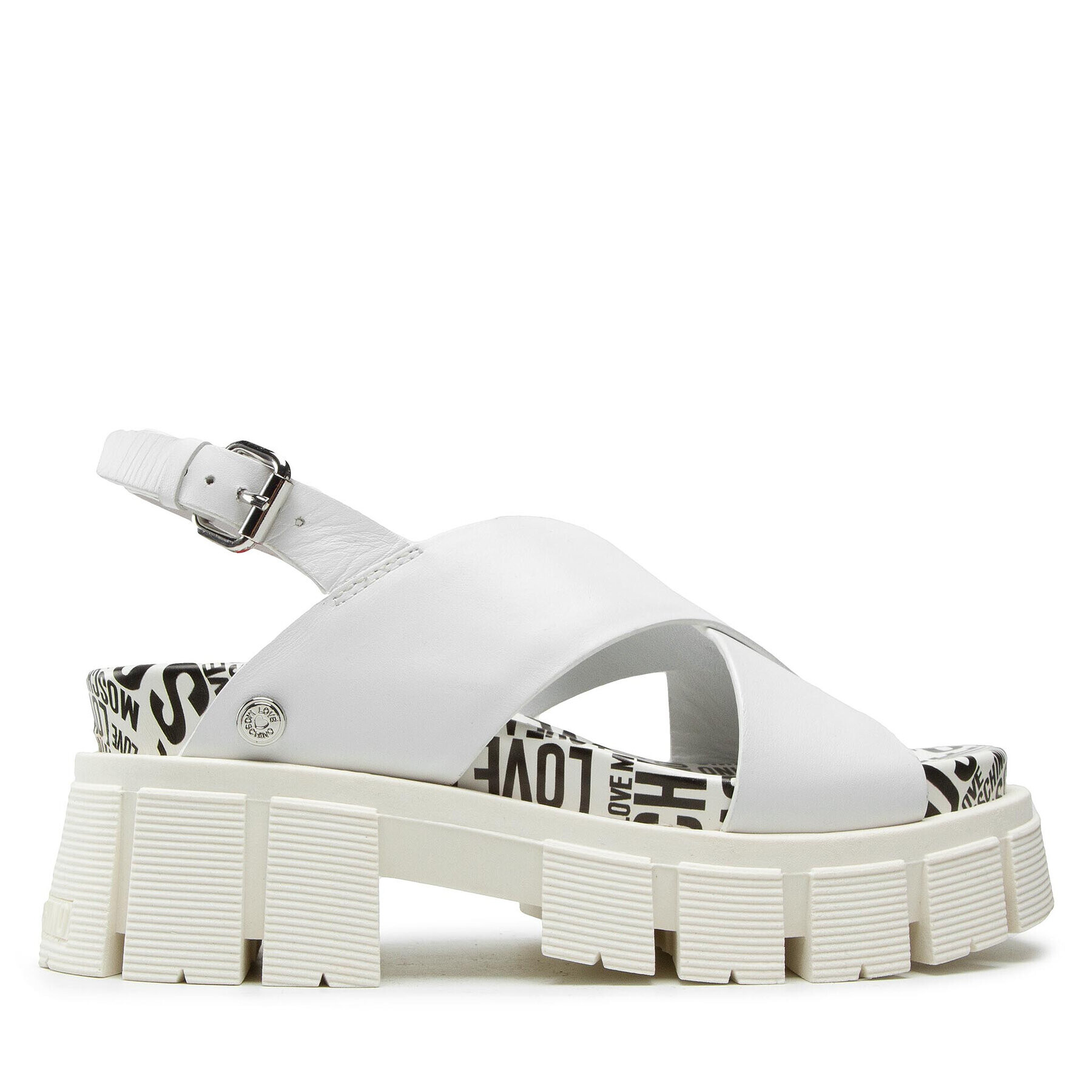 LOVE MOSCHINO Сандали JA16317G0EIAL100 Бял - Pepit.bg