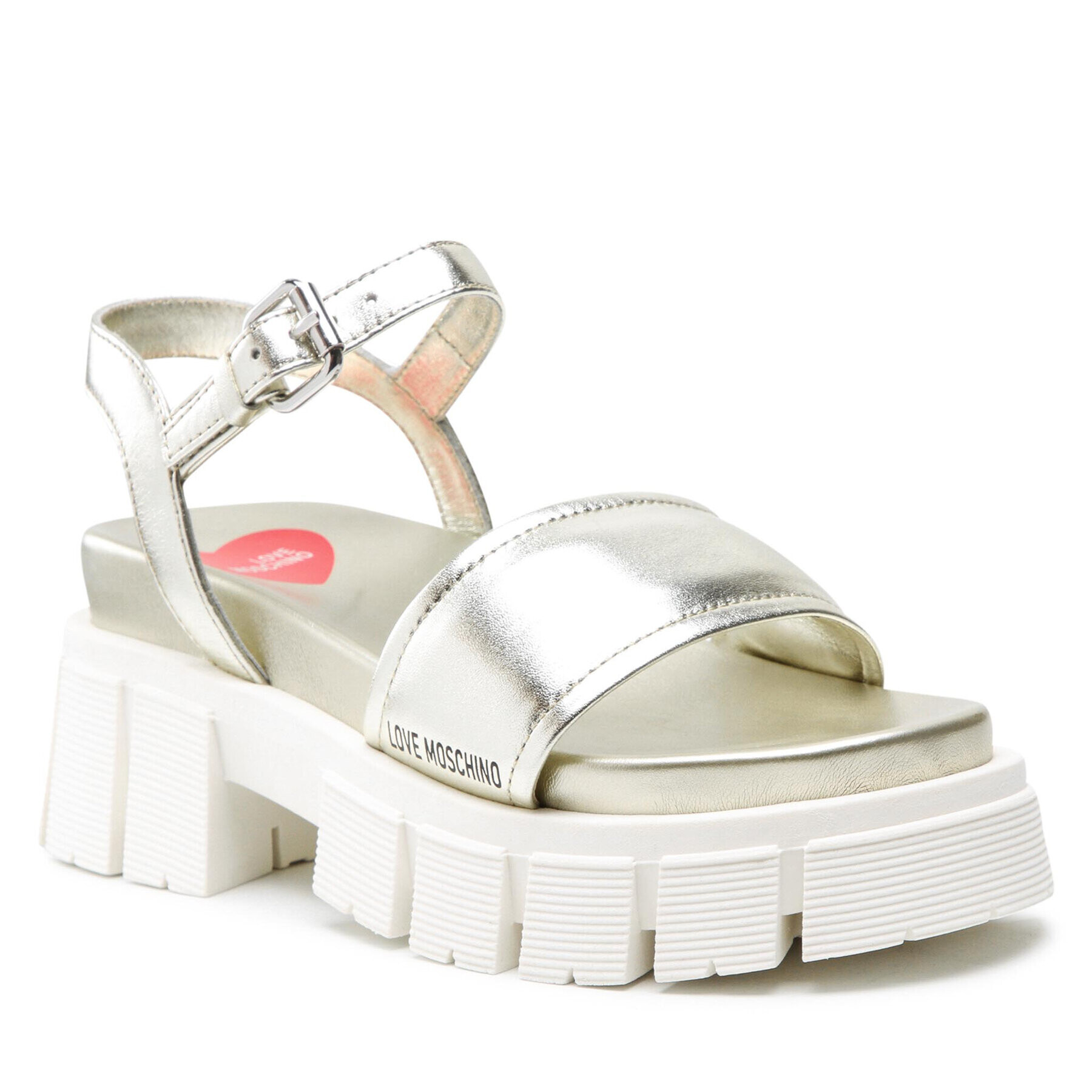 LOVE MOSCHINO Сандали JA16337G0EIF0900 Златист - Pepit.bg