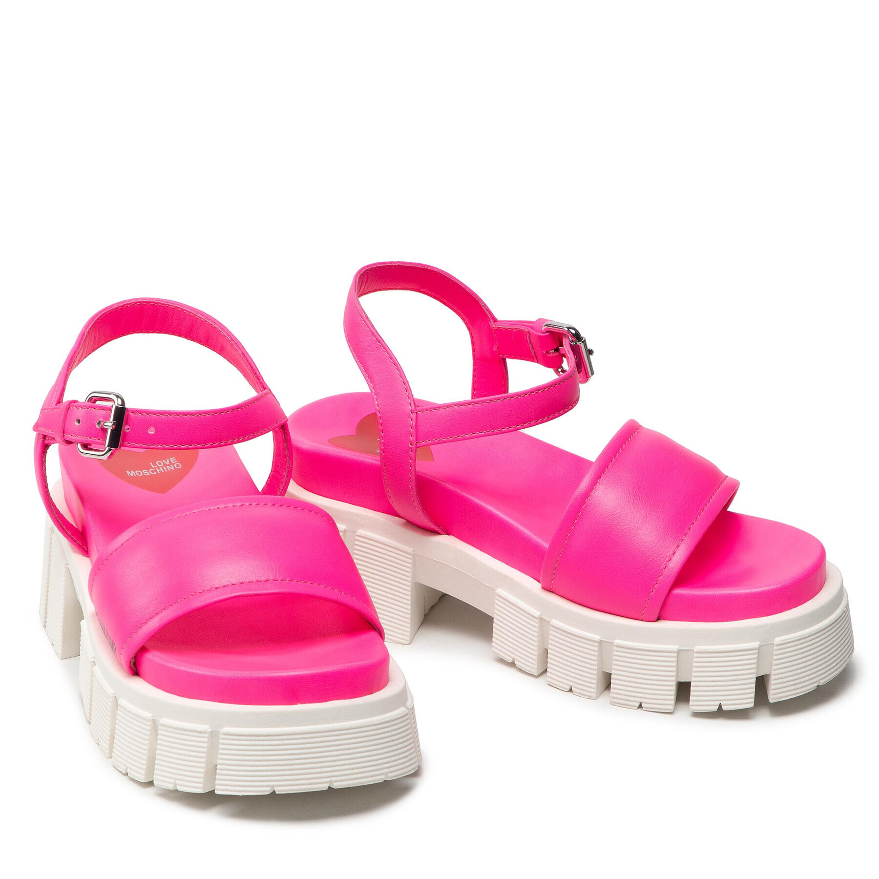 LOVE MOSCHINO Сандали JA16337G0EJB0604 Розов - Pepit.bg