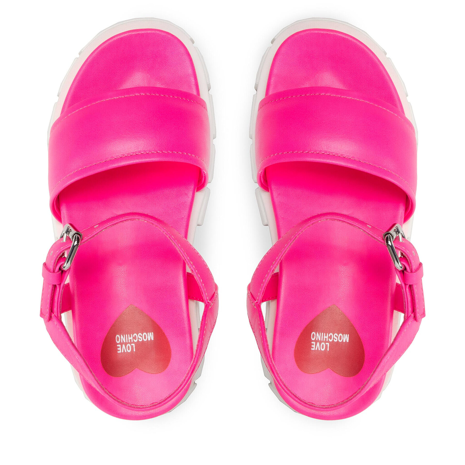 LOVE MOSCHINO Сандали JA16337G0EJB0604 Розов - Pepit.bg