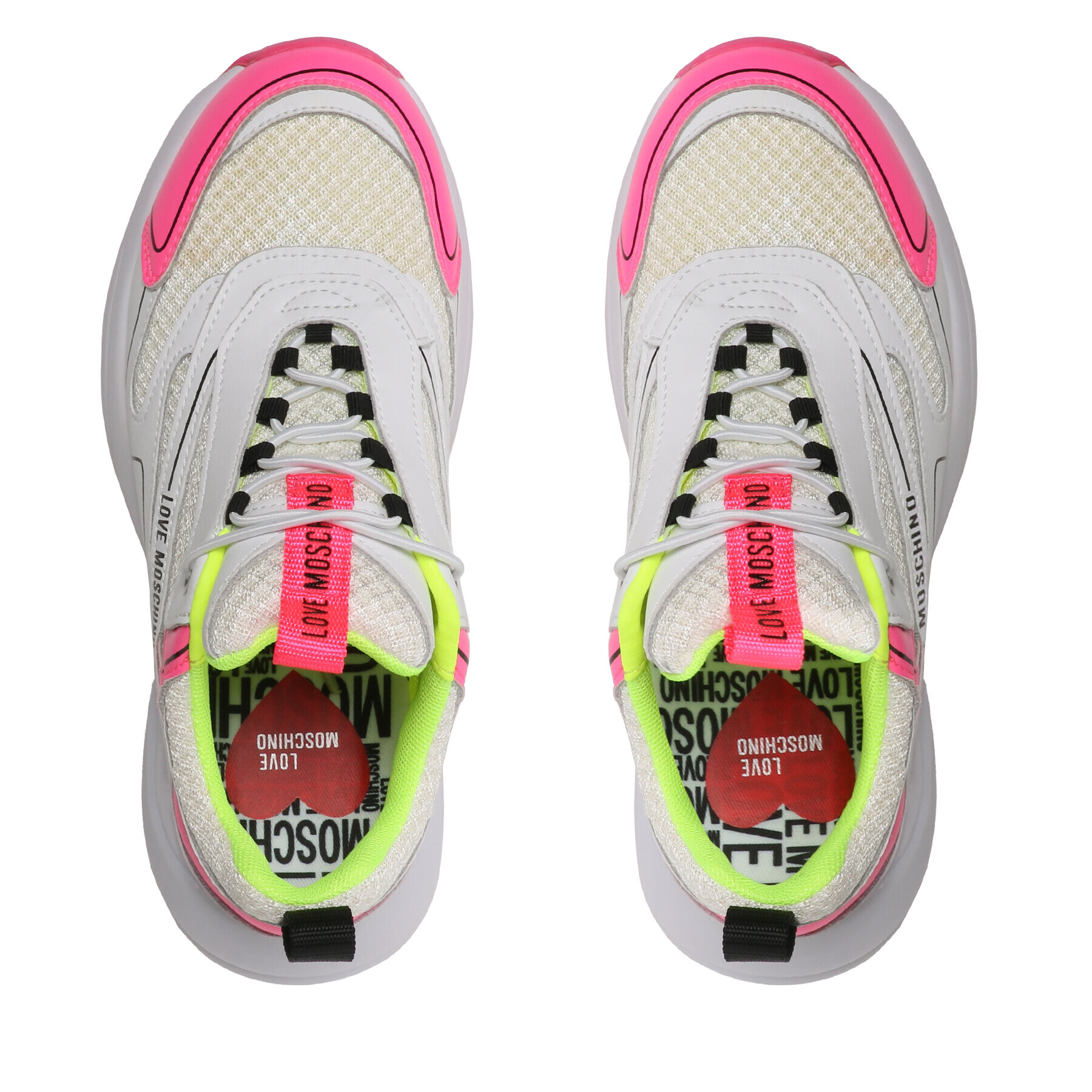 LOVE MOSCHINO Сникърси JA15025G1GIQ510B Бял - Pepit.bg