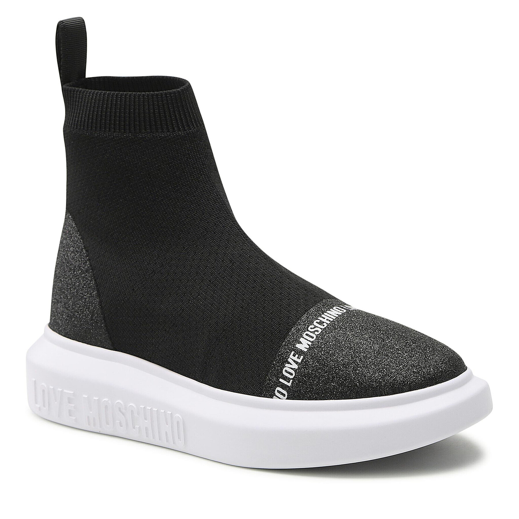 LOVE MOSCHINO Сникърси JA15074G1FIZD00A Черен - Pepit.bg