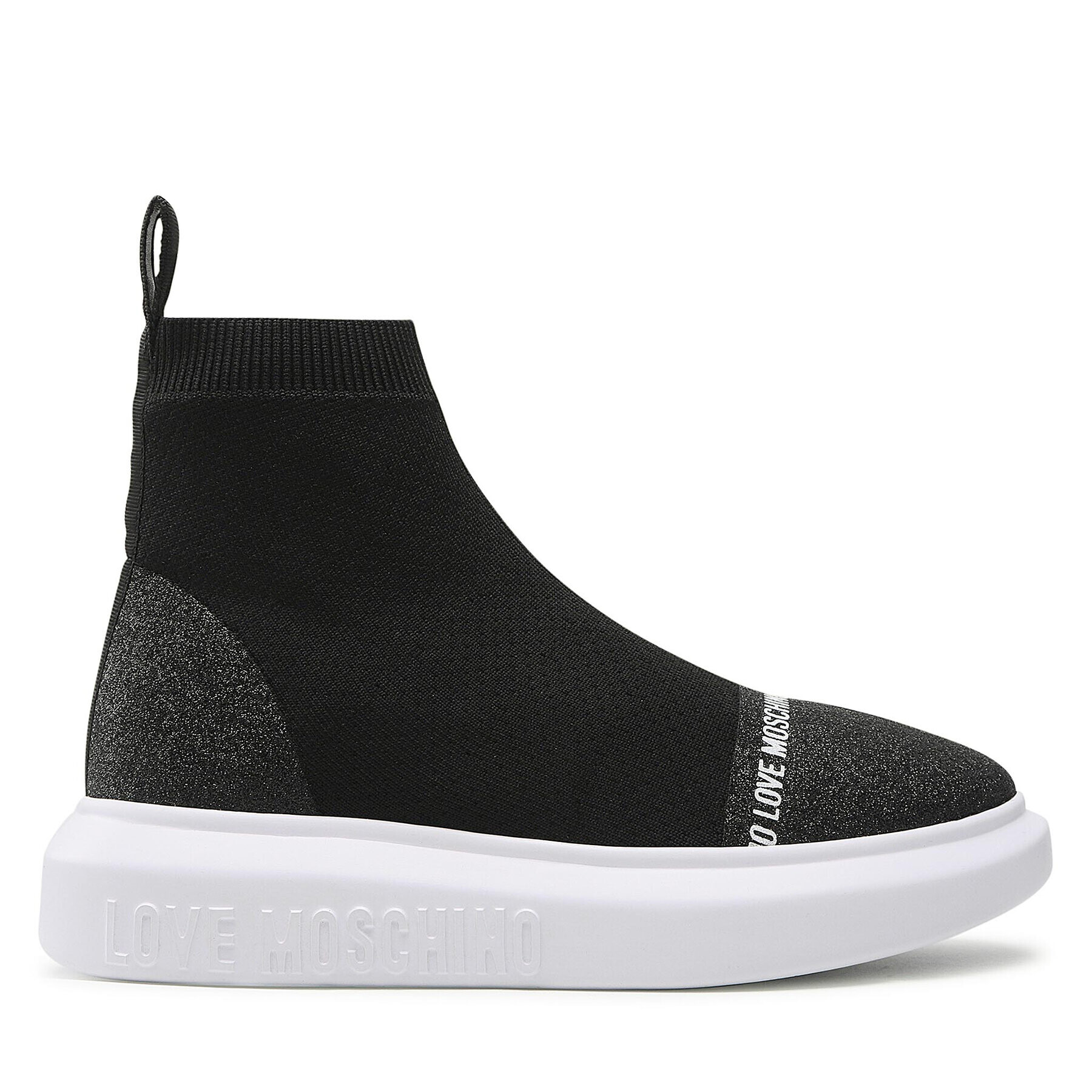 LOVE MOSCHINO Сникърси JA15074G1FIZD00A Черен - Pepit.bg