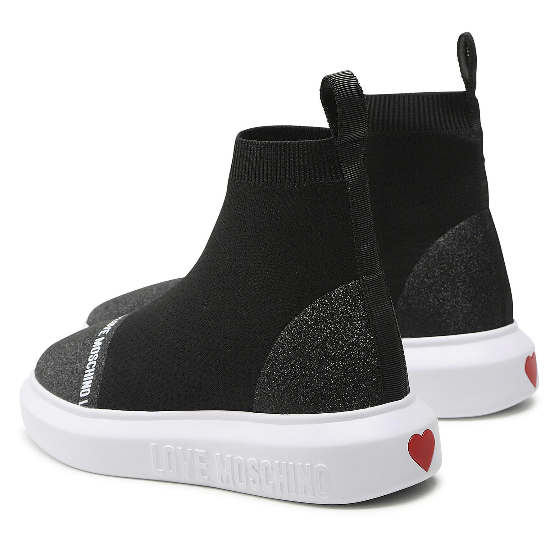 LOVE MOSCHINO Сникърси JA15074G1FIZD00A Черен - Pepit.bg