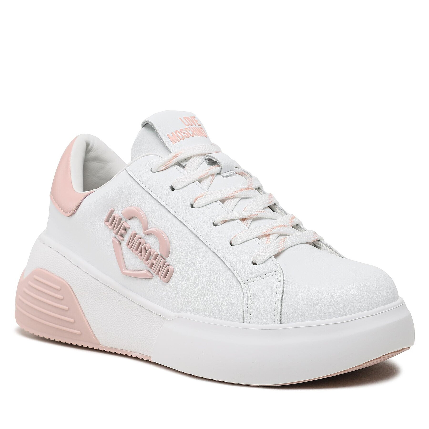 LOVE MOSCHINO Сникърси JA15105G1HIA110E Бял - Pepit.bg