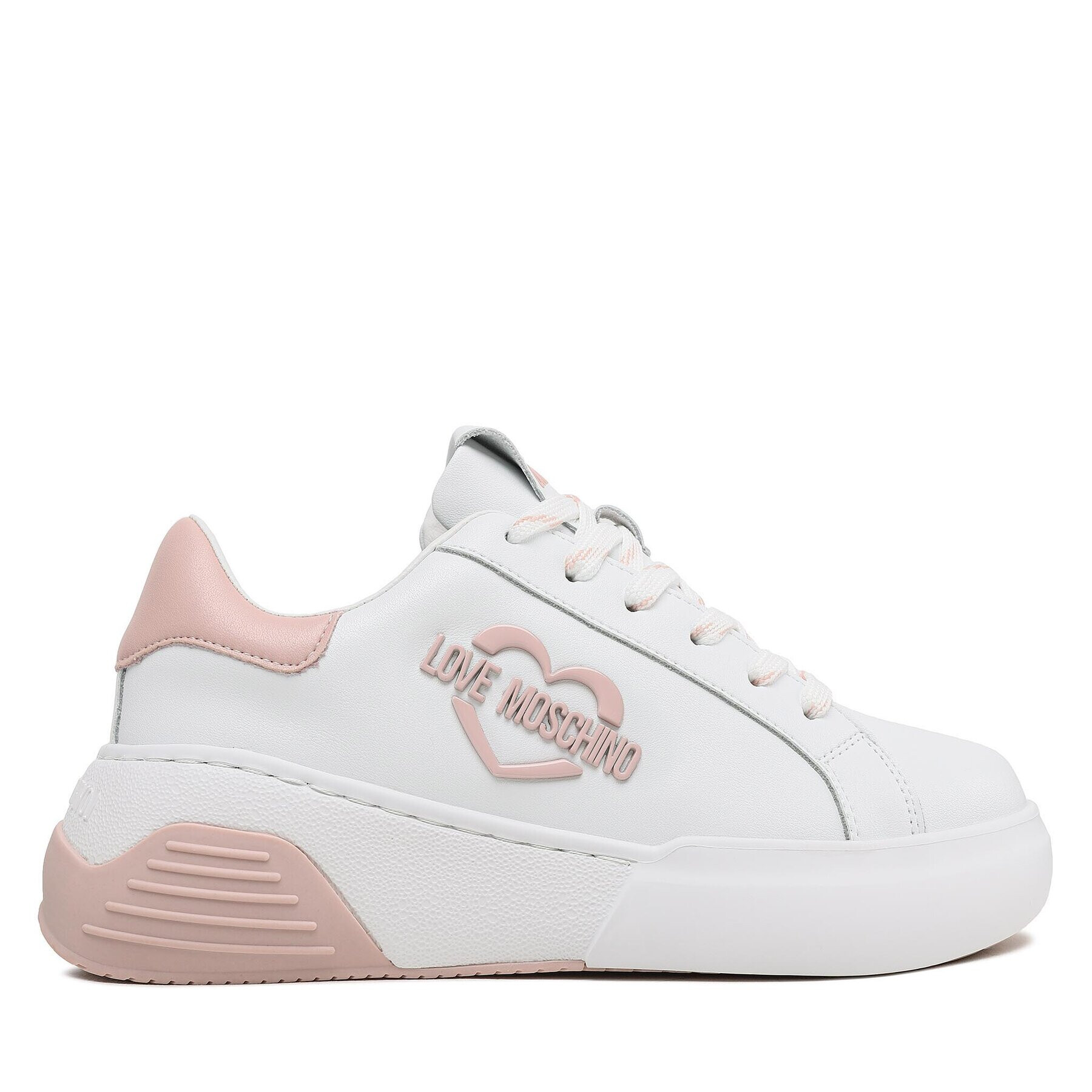 LOVE MOSCHINO Сникърси JA15105G1HIA110E Бял - Pepit.bg